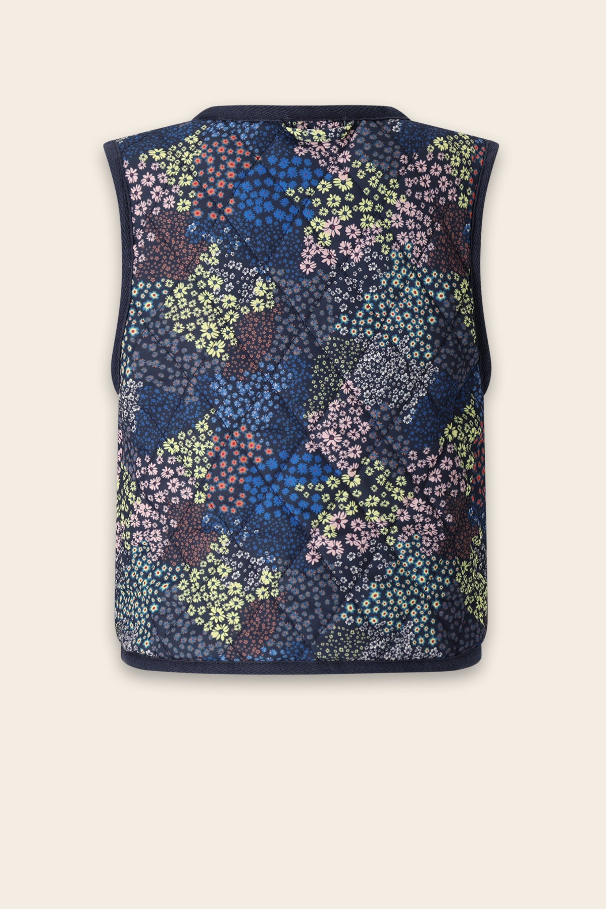 Katya Reversible Gilet Donkerblauw