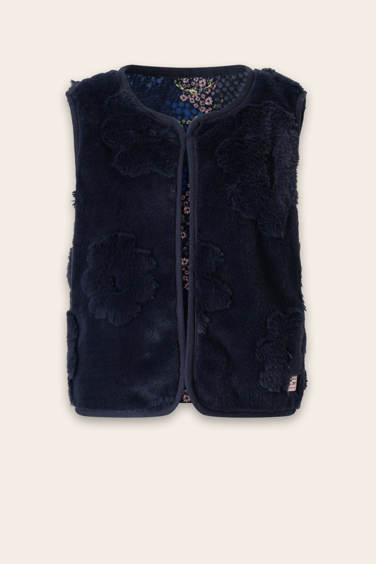 Katya Reversible Gilet Donkerblauw