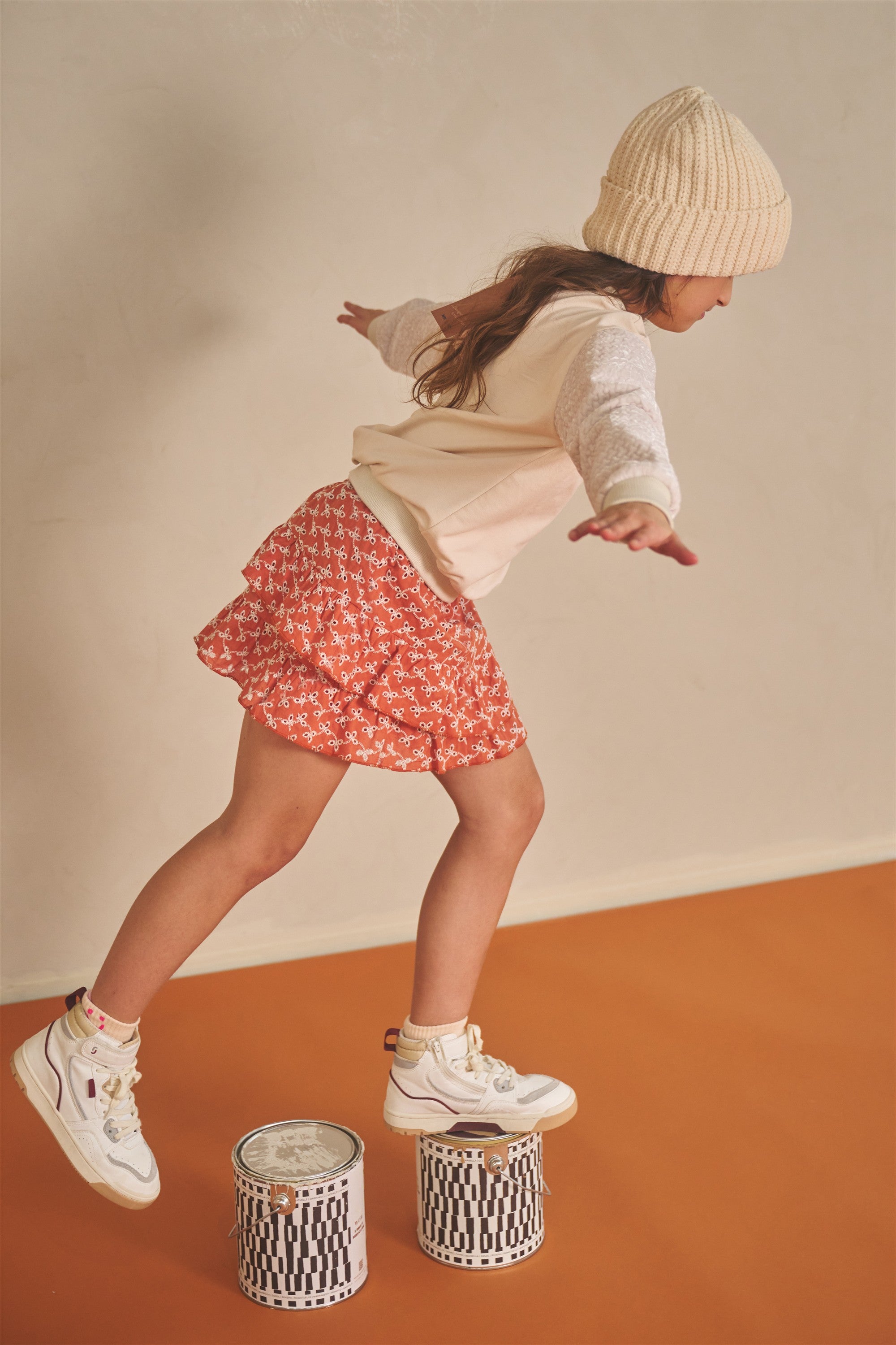 Konono Sweater Velvet Ivoor