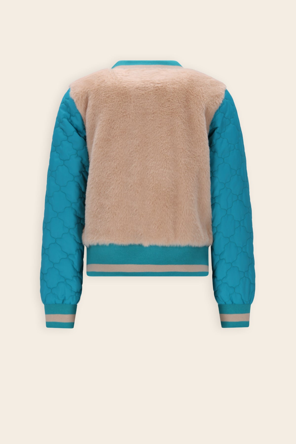 Doris Gestepte Jas Groen