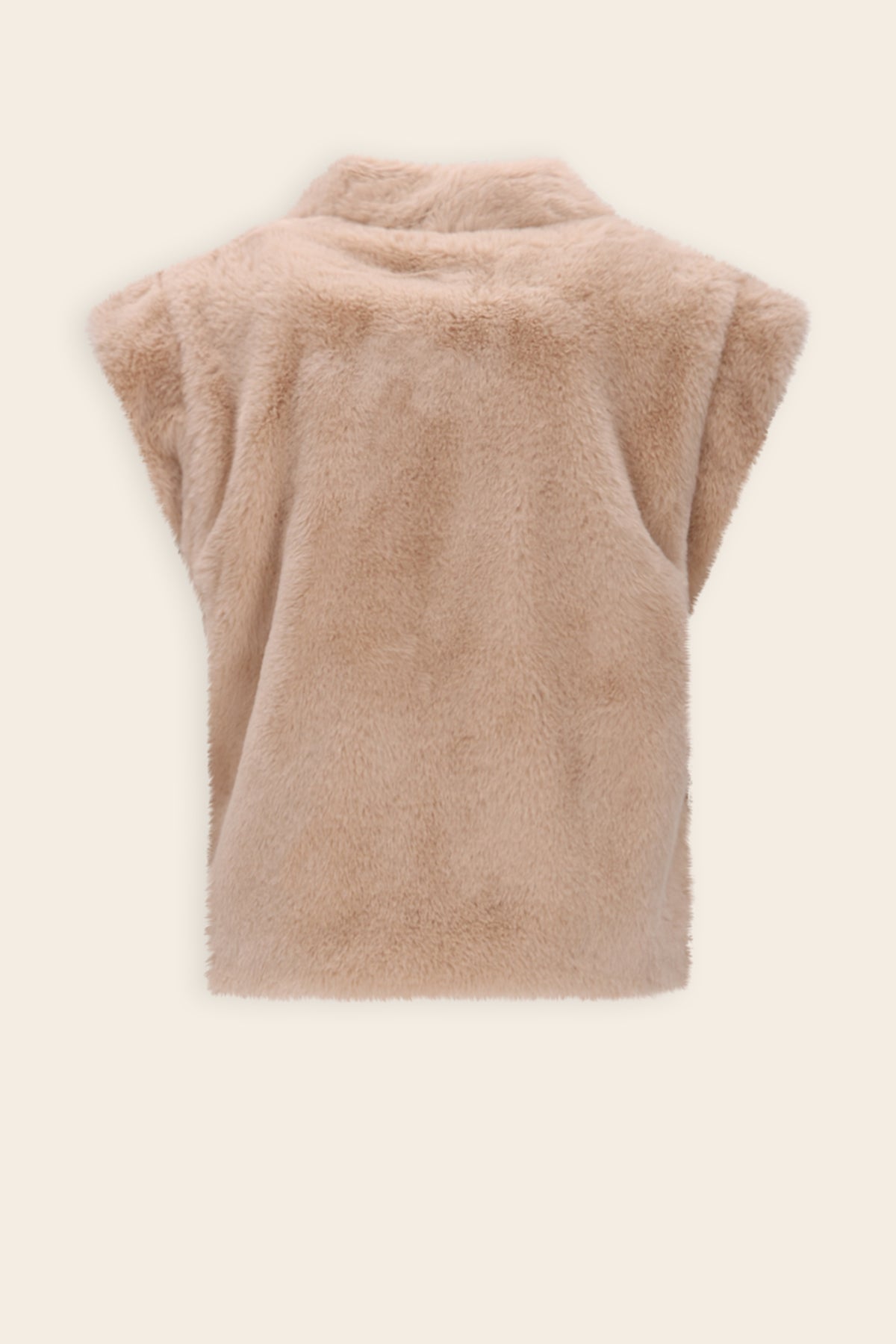 Kila Fur Gilet Zand