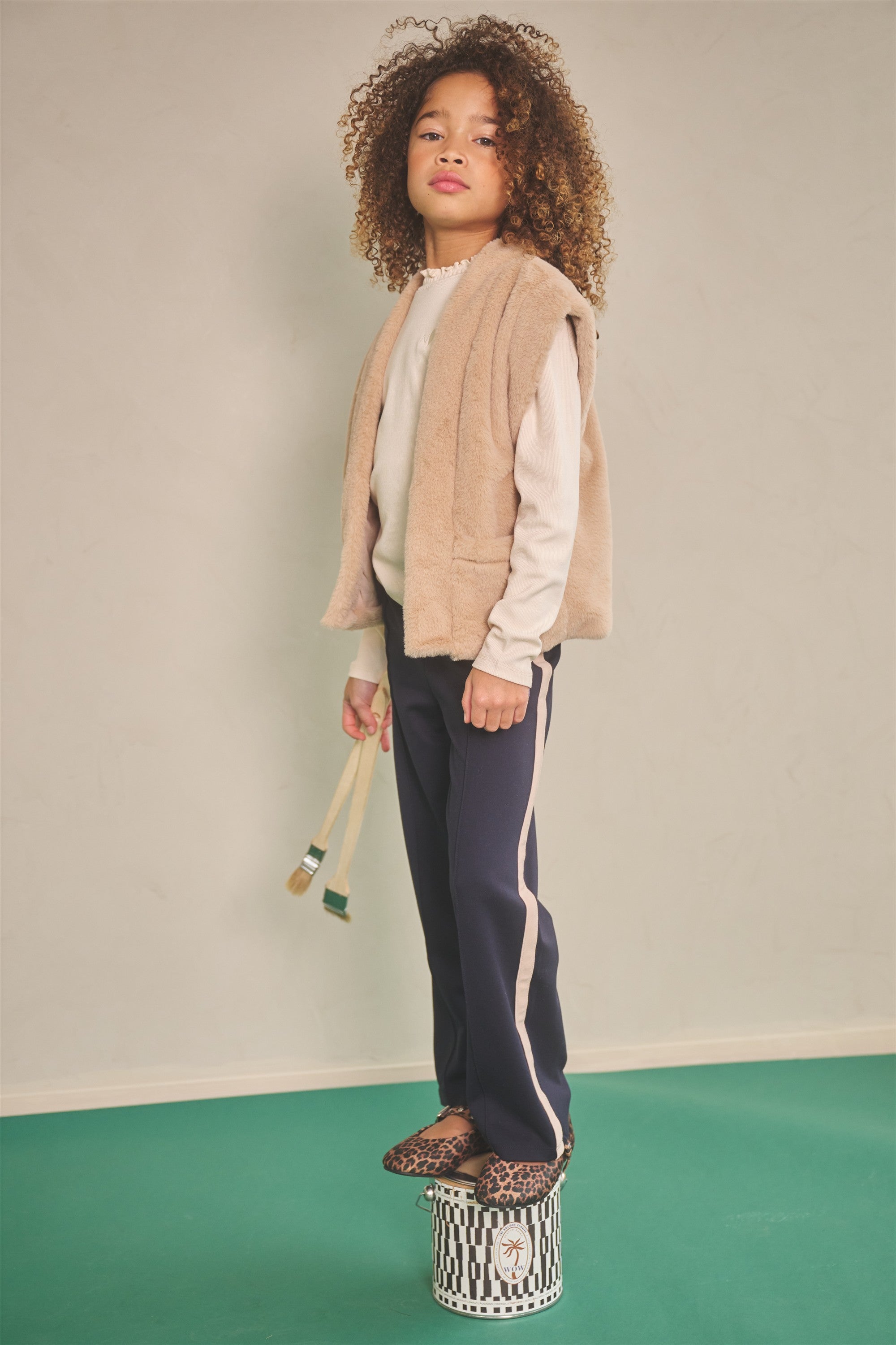 Koss Basic Top Ivoor