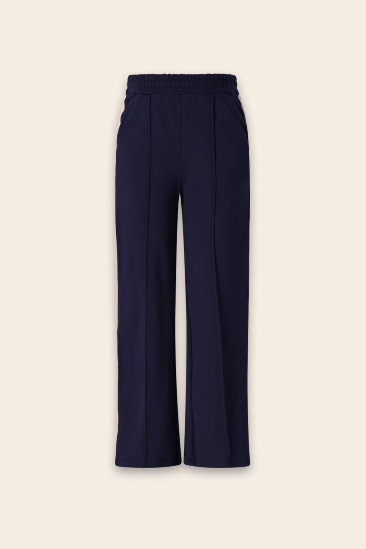 Sayla Broek Jersey Donkerblauw