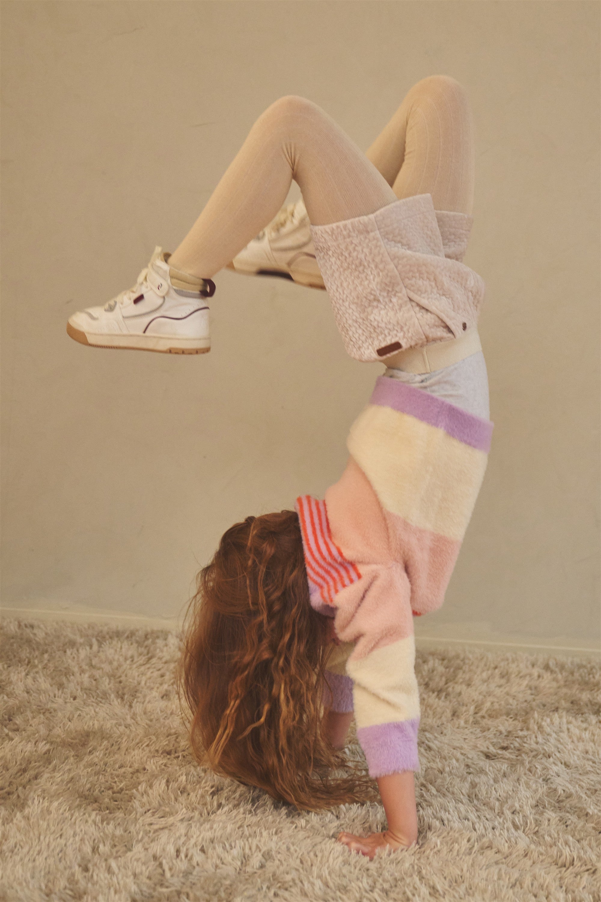 Shorty Velvet Short Ivoor