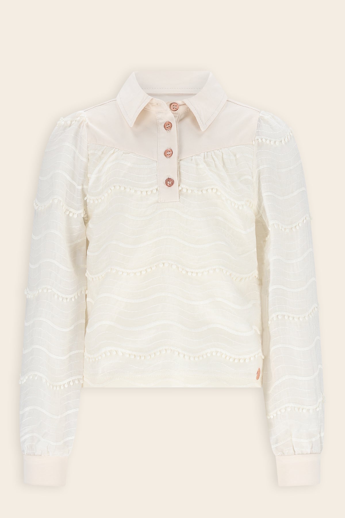 Temmy Blouse Tshirt Ivoor