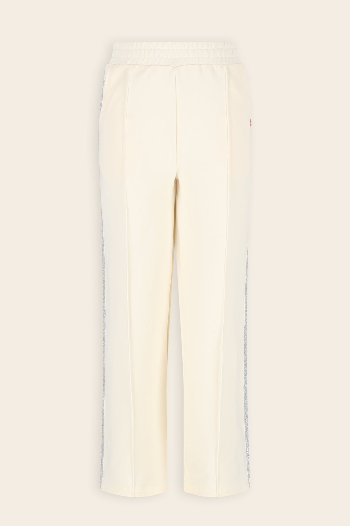 Sayla Sweat Wijde Broek Ivoor