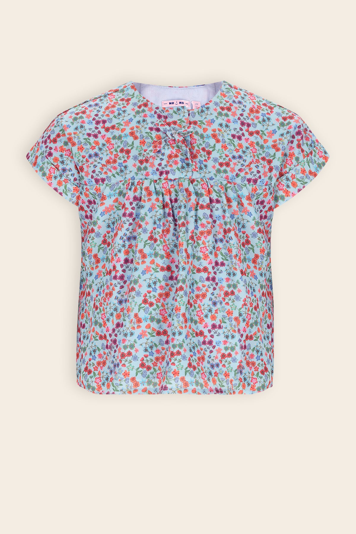 Tammy Geprinte Blouse Blauw
