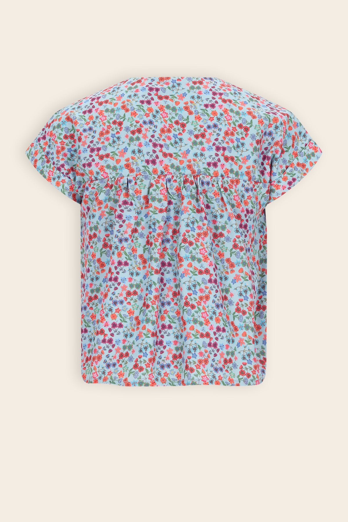 Tammy Geprinte Blouse Blauw