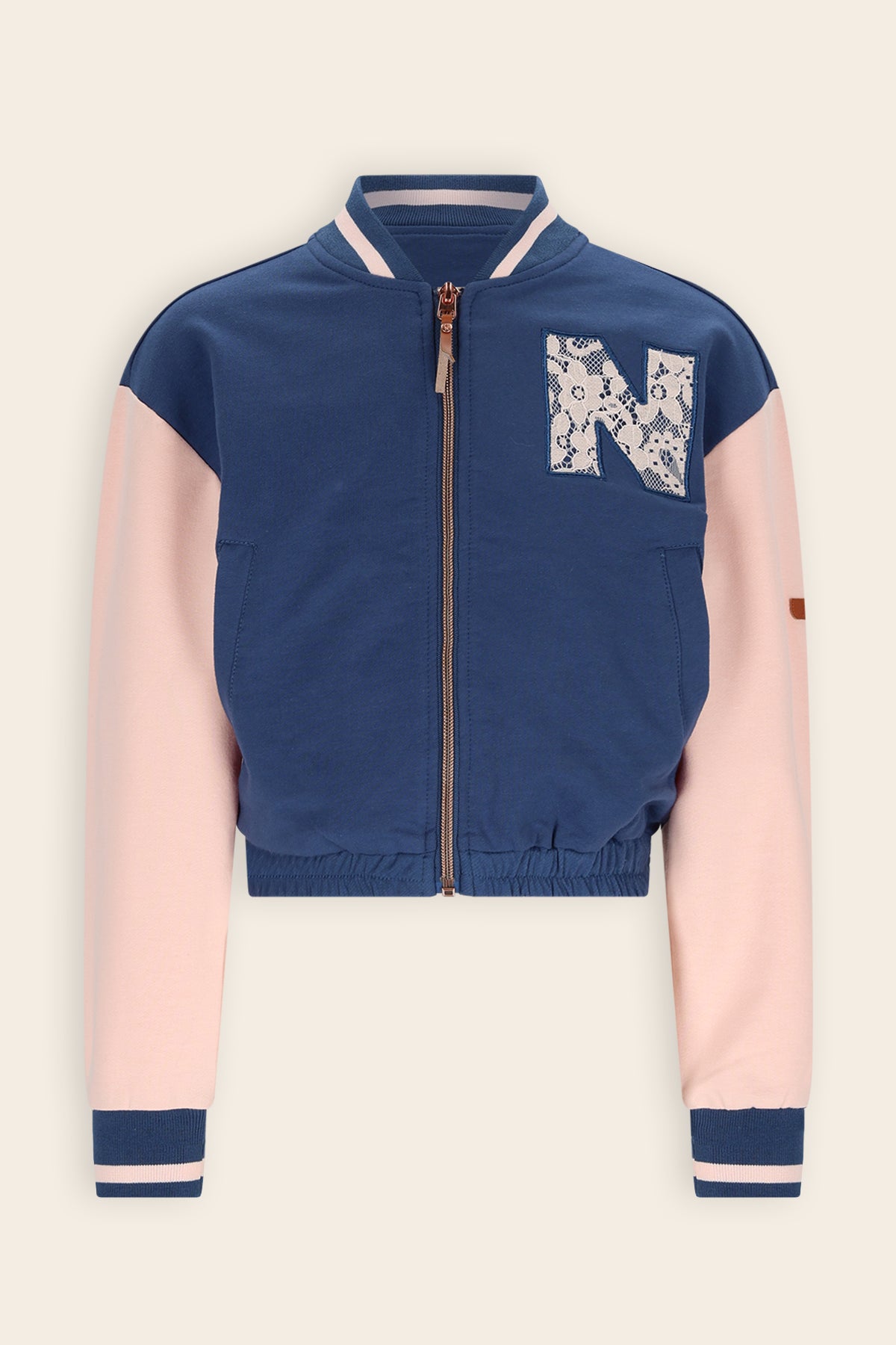 Devis Sweat Vest Blauw