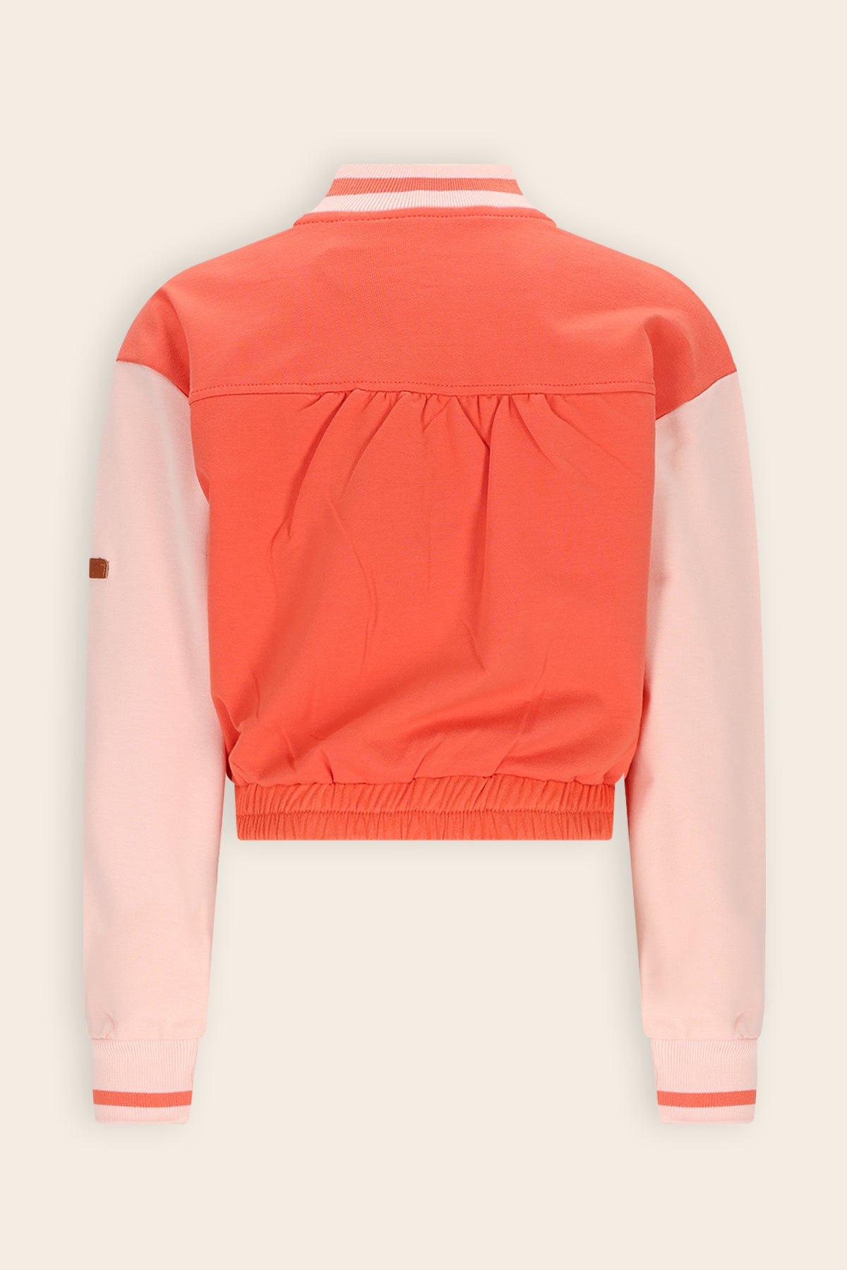 Devis Sweat Vest Koraal Oranje