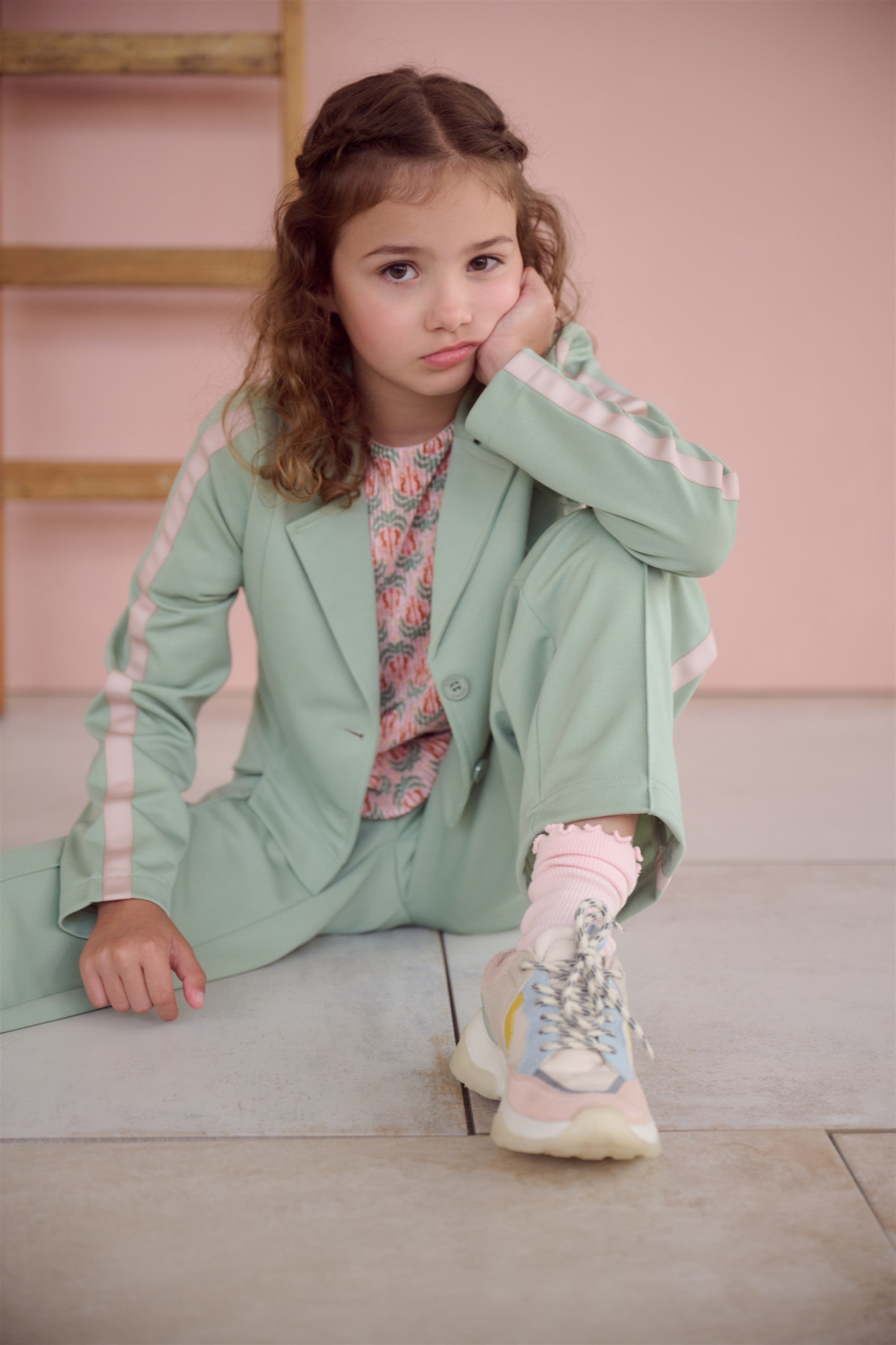 Doney Korte Interlock Blazer Groen