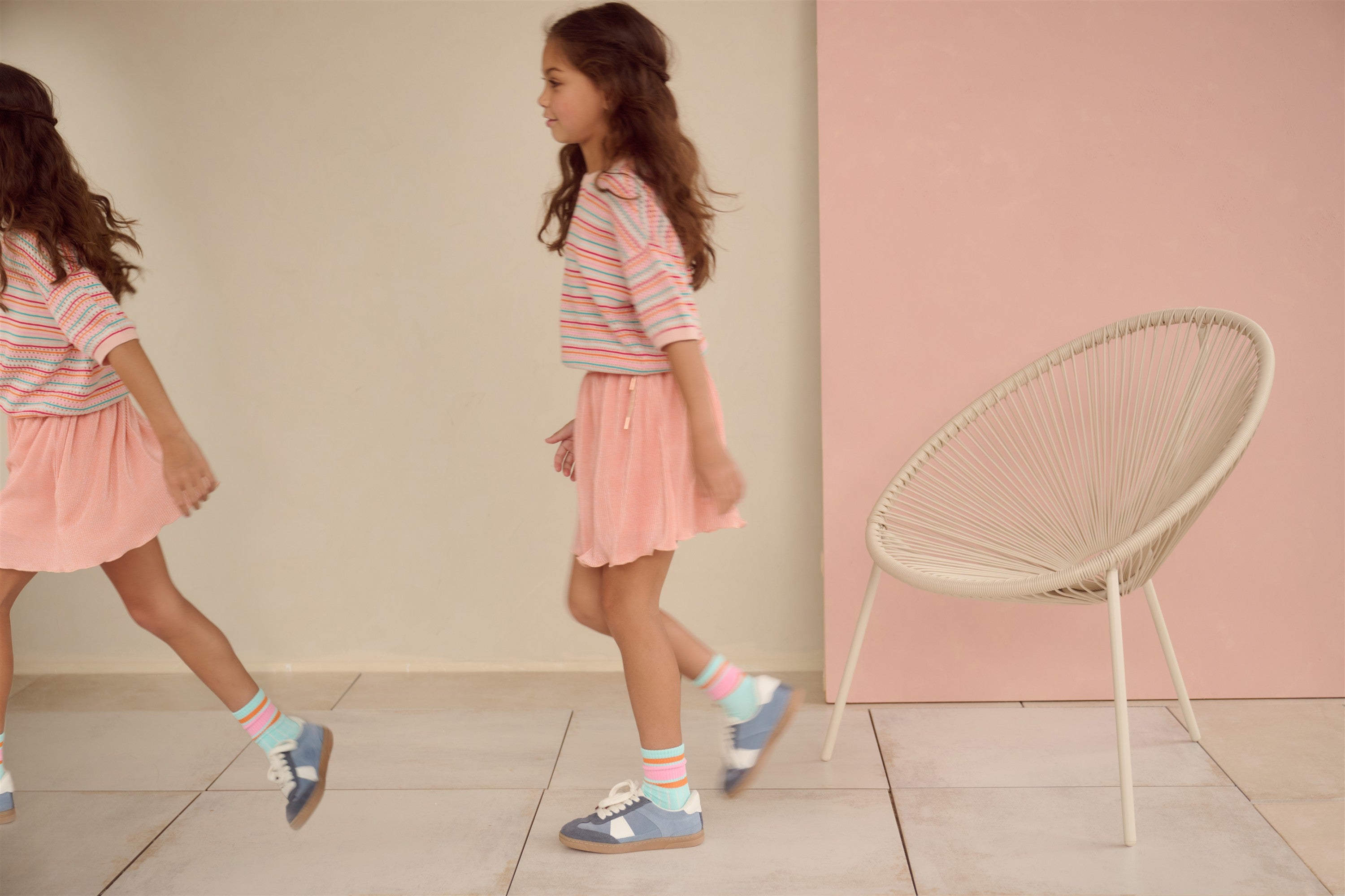 Keya Gebreide Ajour Top Mint Groen