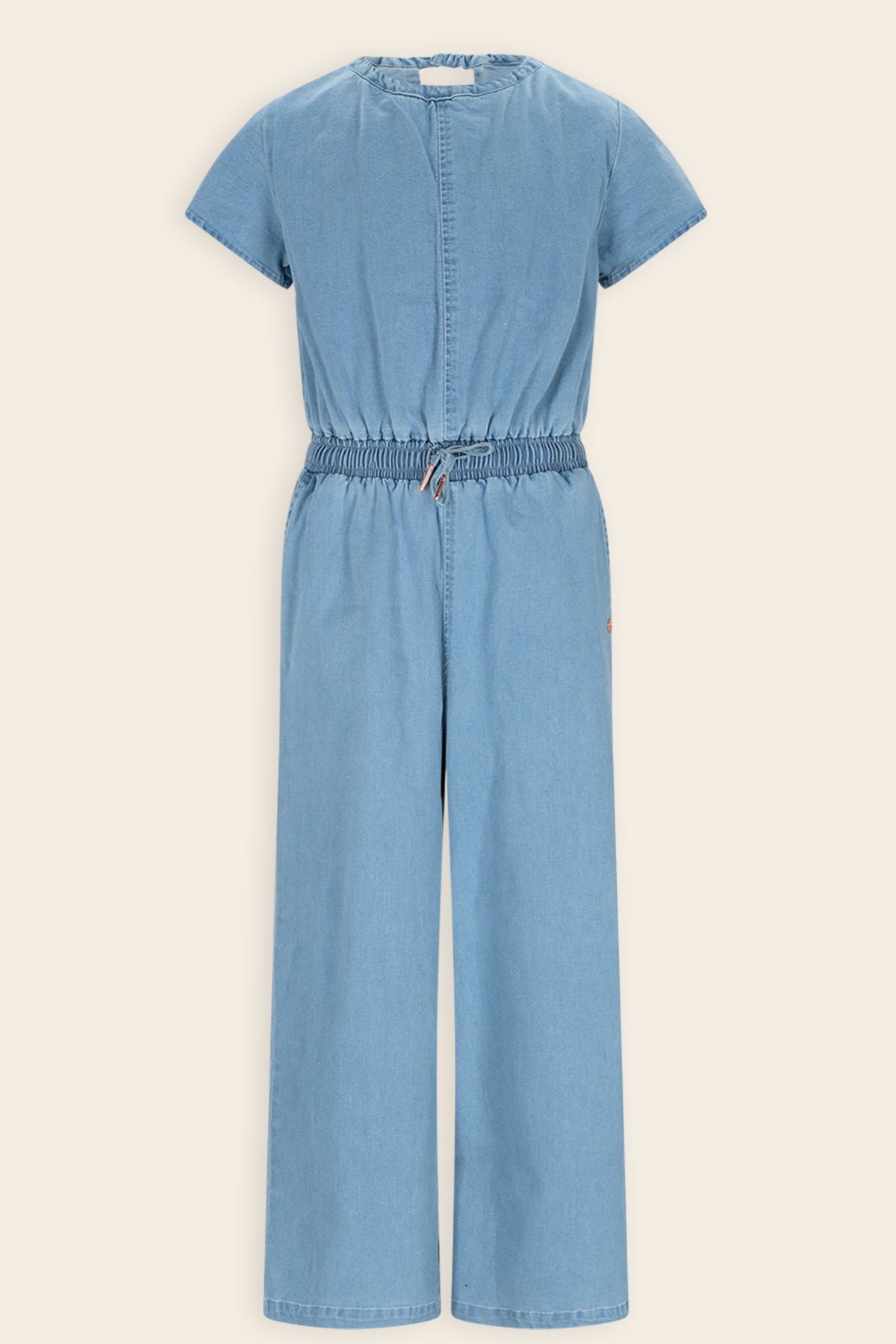 Syd Denim Jumpsuit Blauw