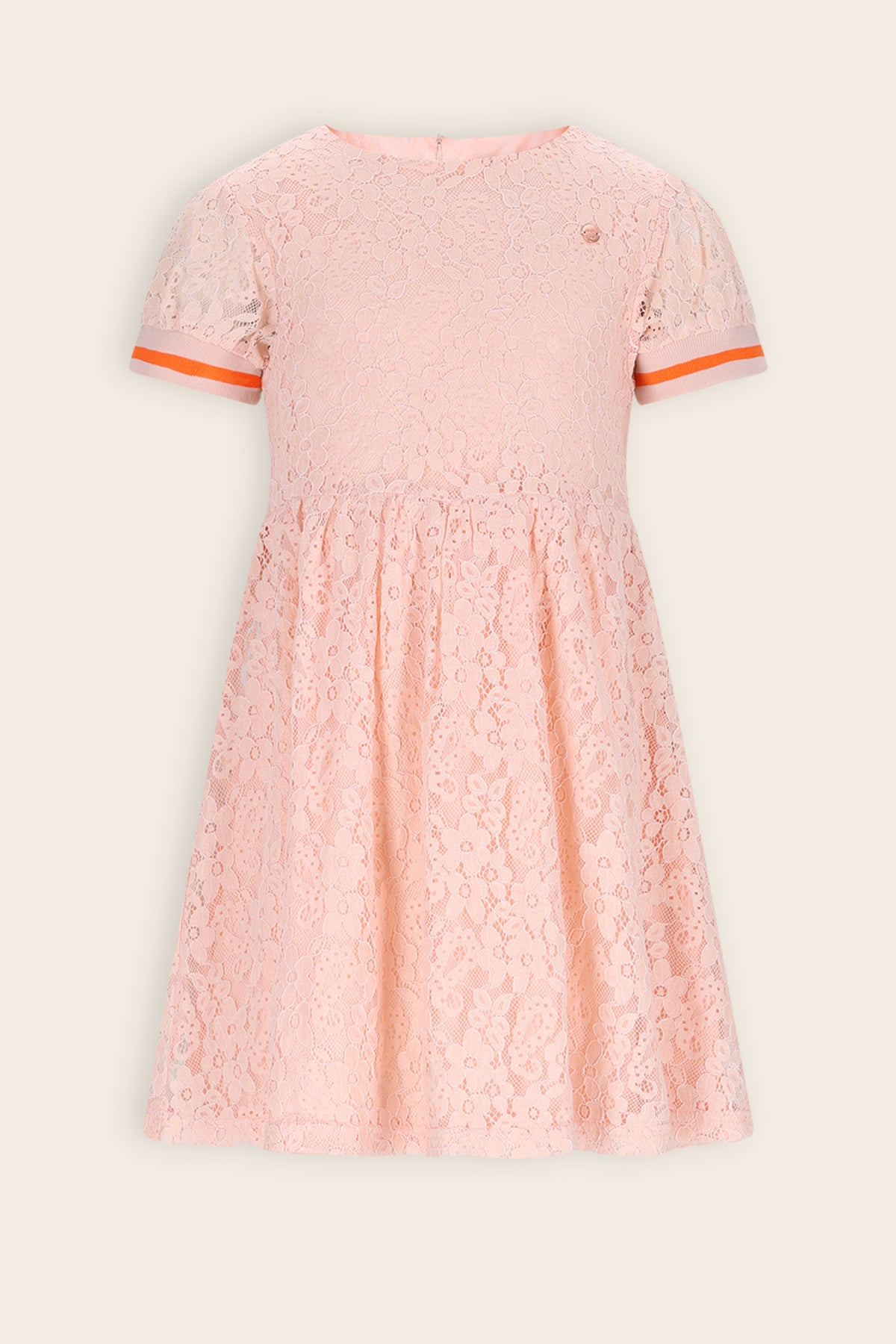Mila Kanten Jurk Zacht Roze
