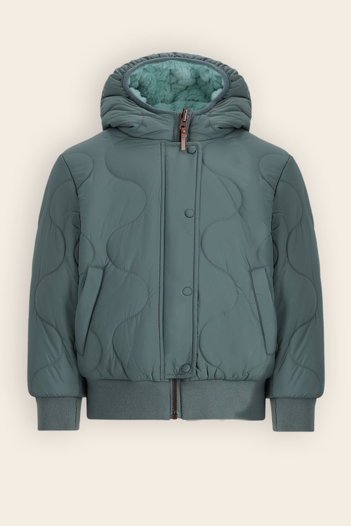 Bomby Reversible Bomber Jacket Green