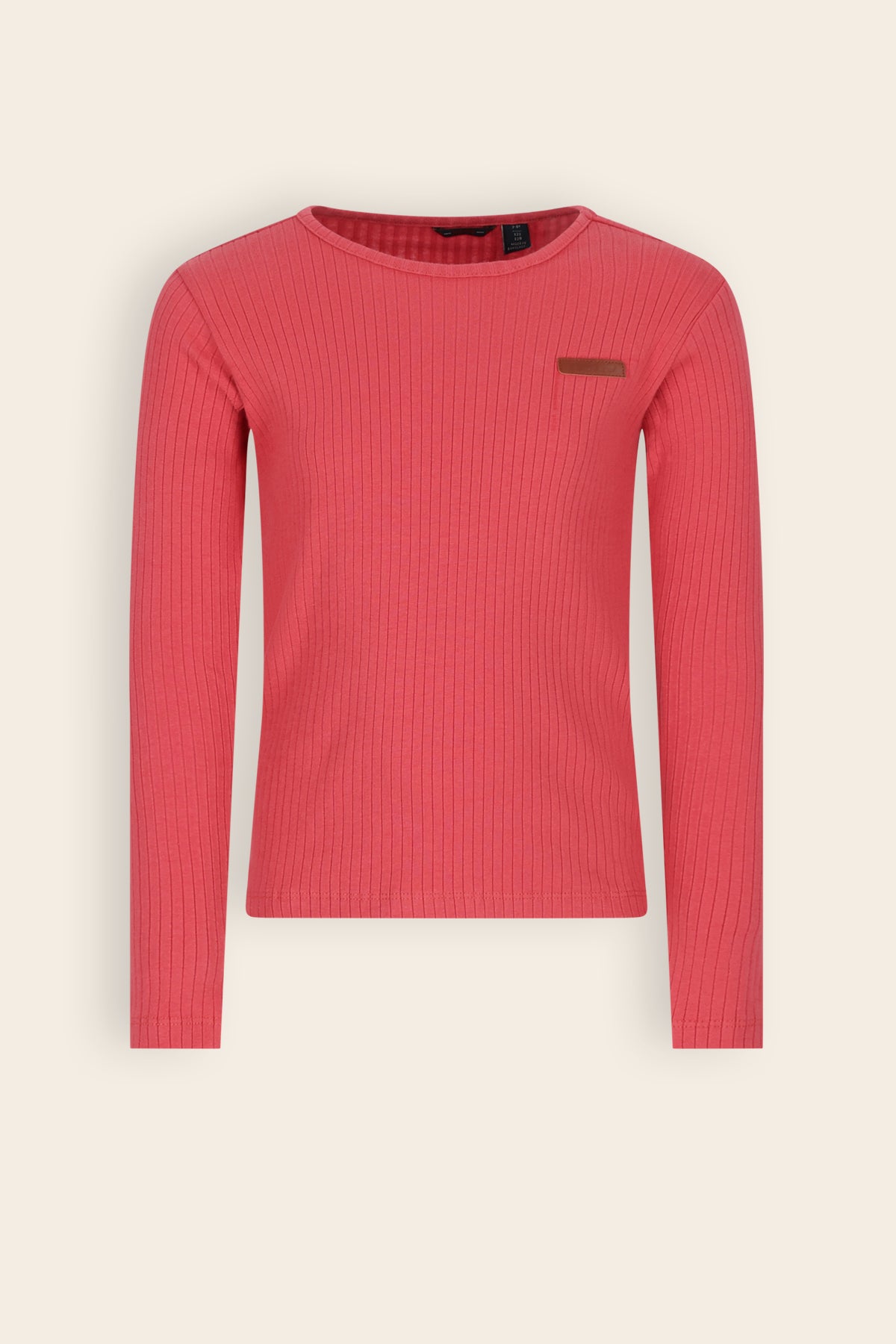 Kyas Rib Jersey T-shirt Red