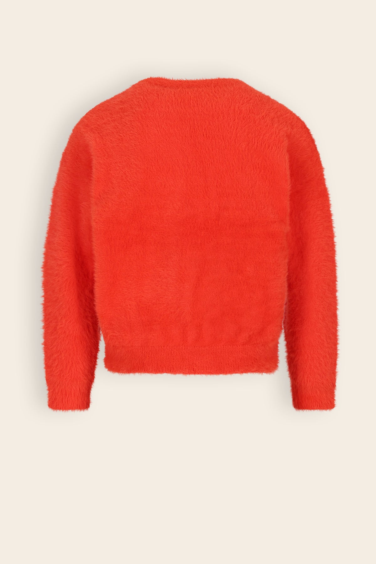 Keson Zachte Gebreide Trui Rood