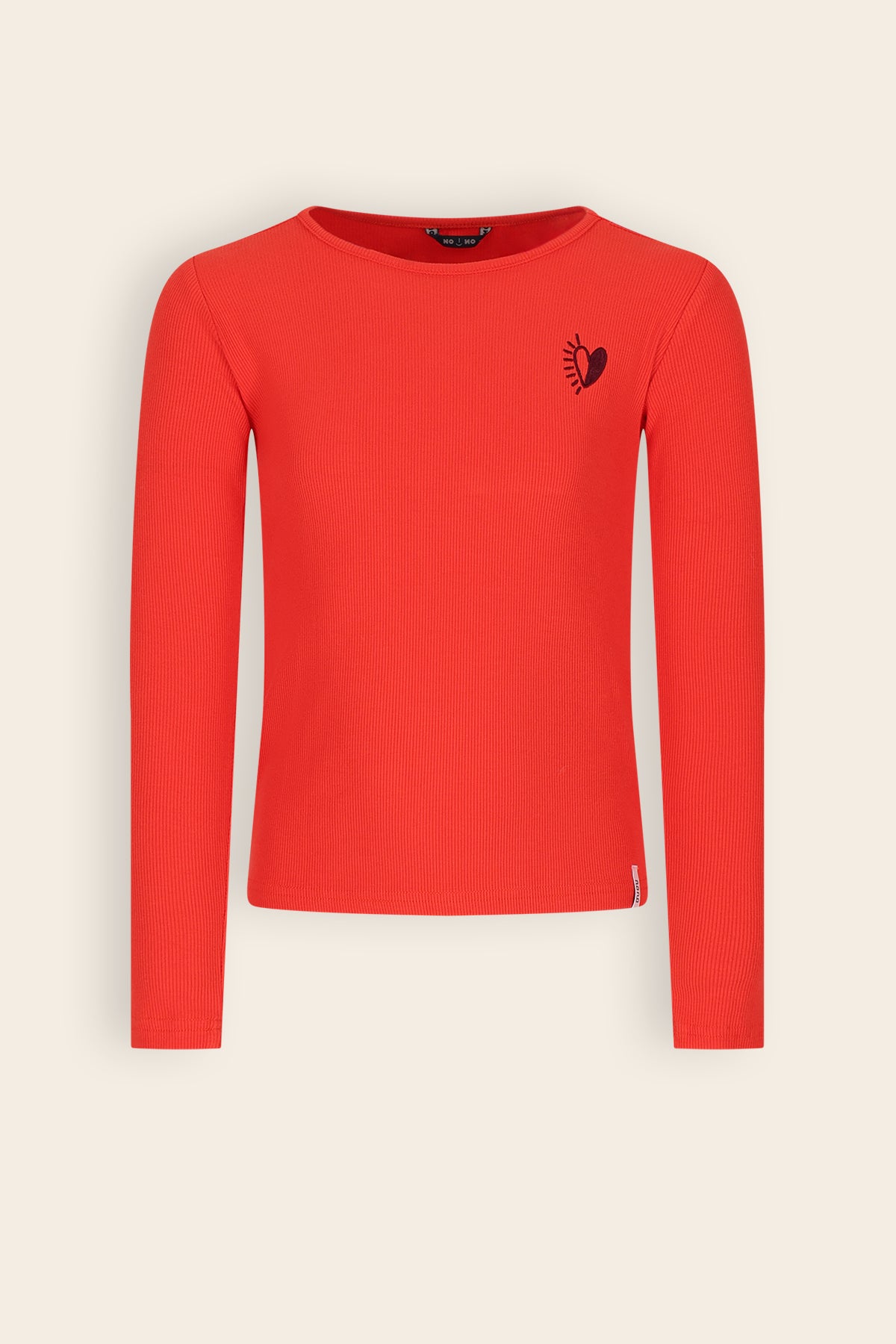 Kess Essential Rib Jersey T-shirt Red