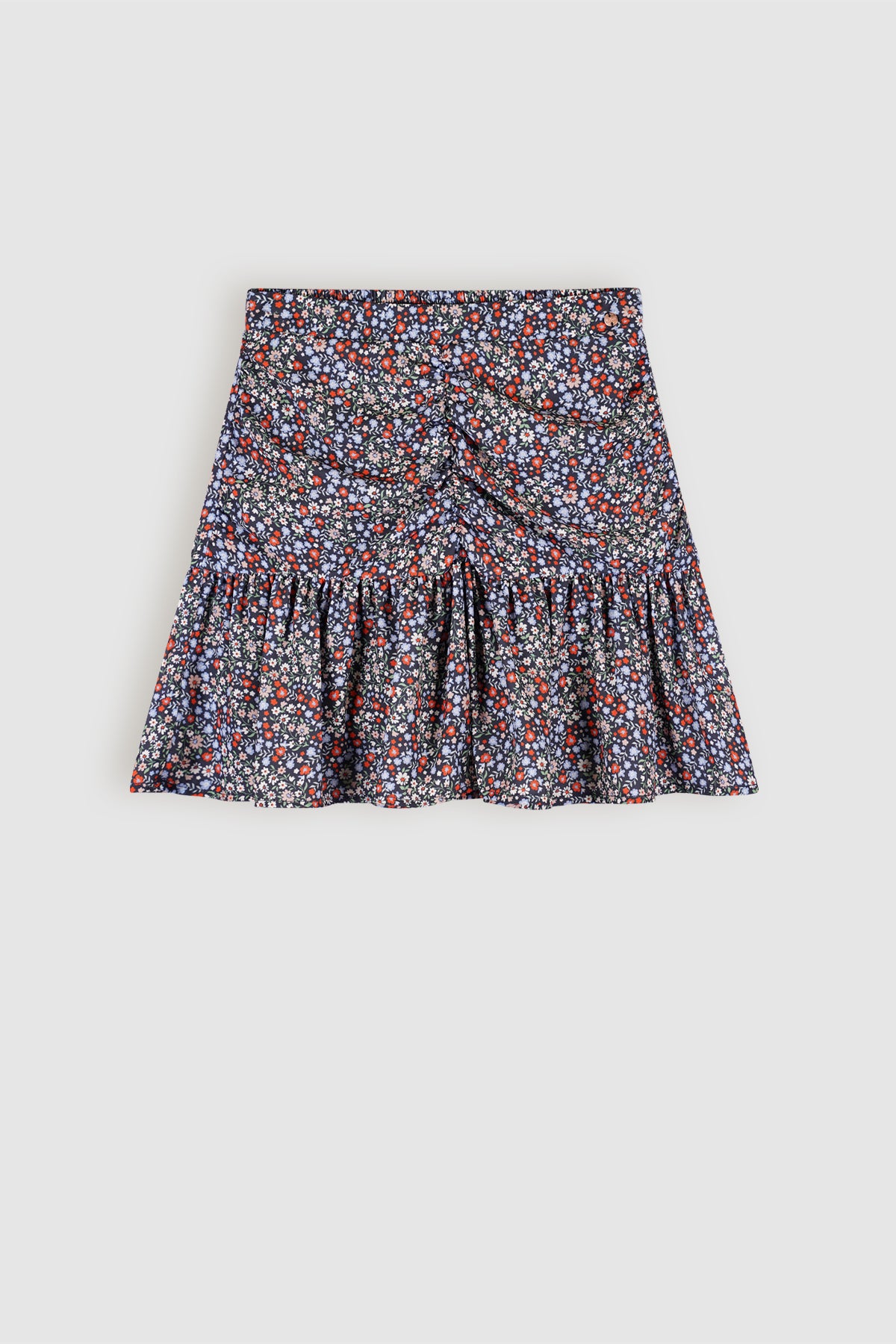 Nadine Floral Skirt Navy
