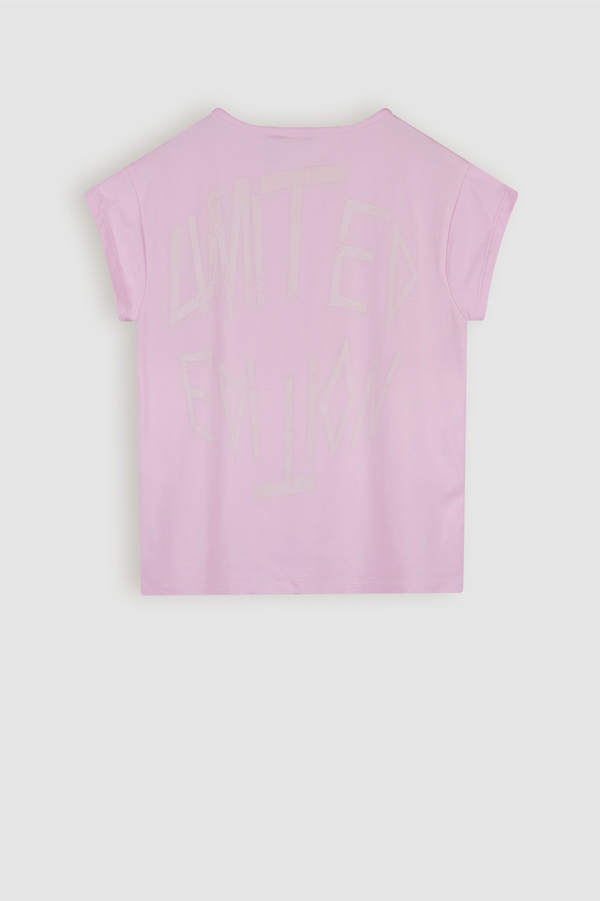 Kasis Tshirt with Button Pink