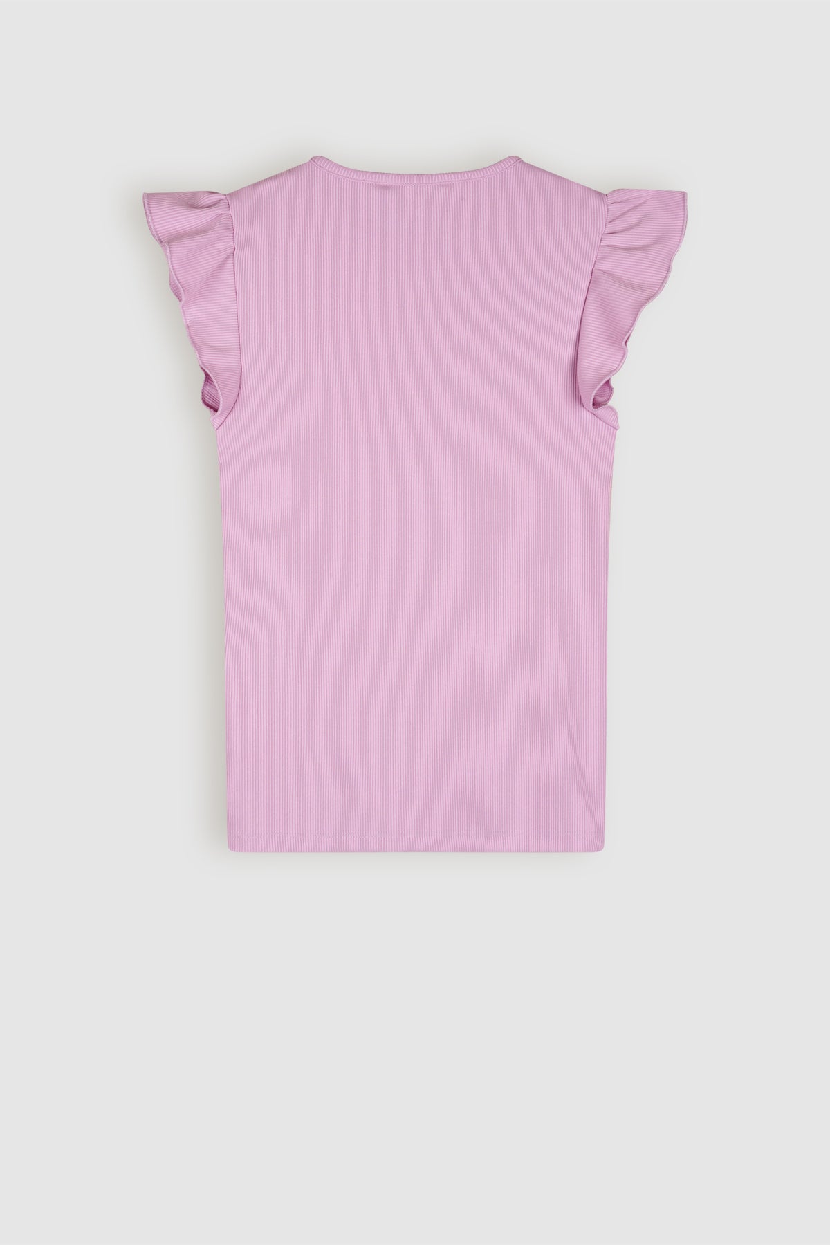 Krisp Rib Tshirt Pink