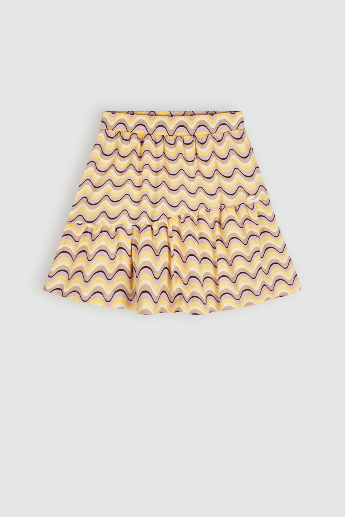 Nunu Printed Skirt Yellow