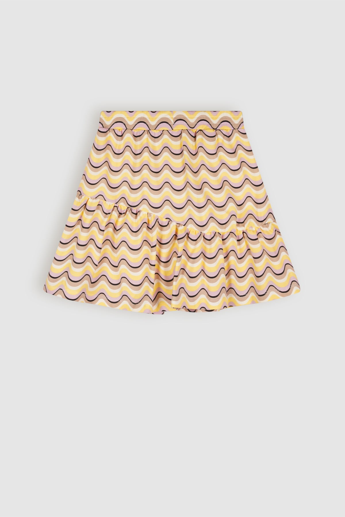 Nunu Printed Skirt Yellow