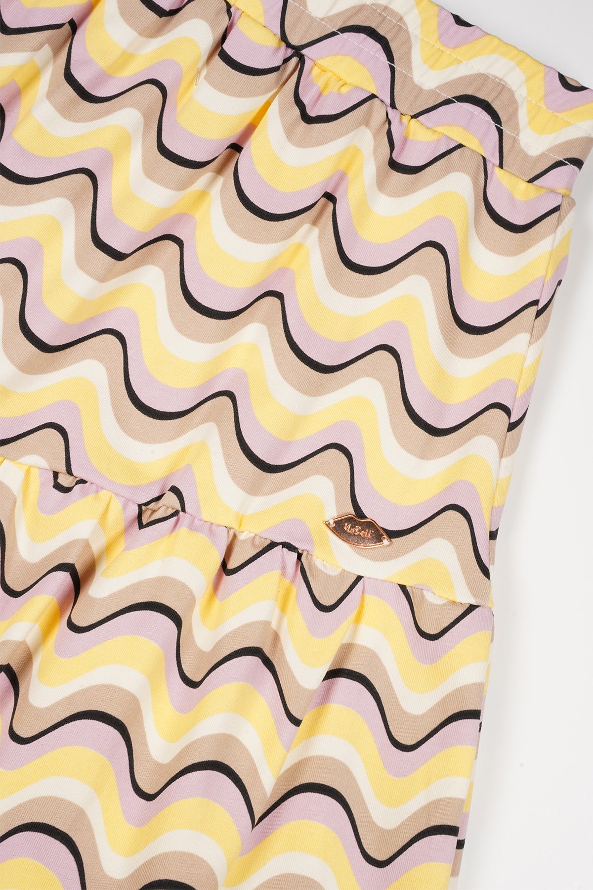 Nunu Printed Skirt Yellow