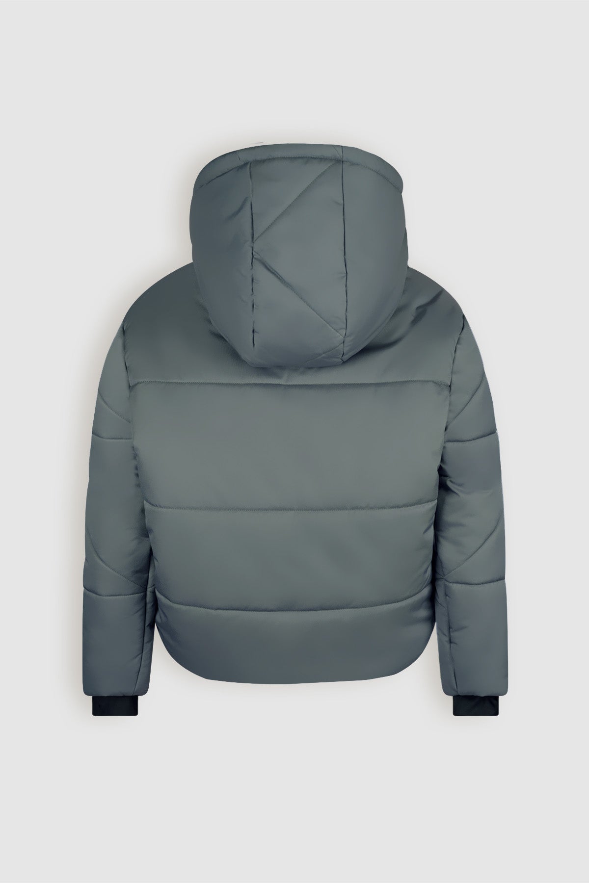 Buffer Short Jacket with Hood Green