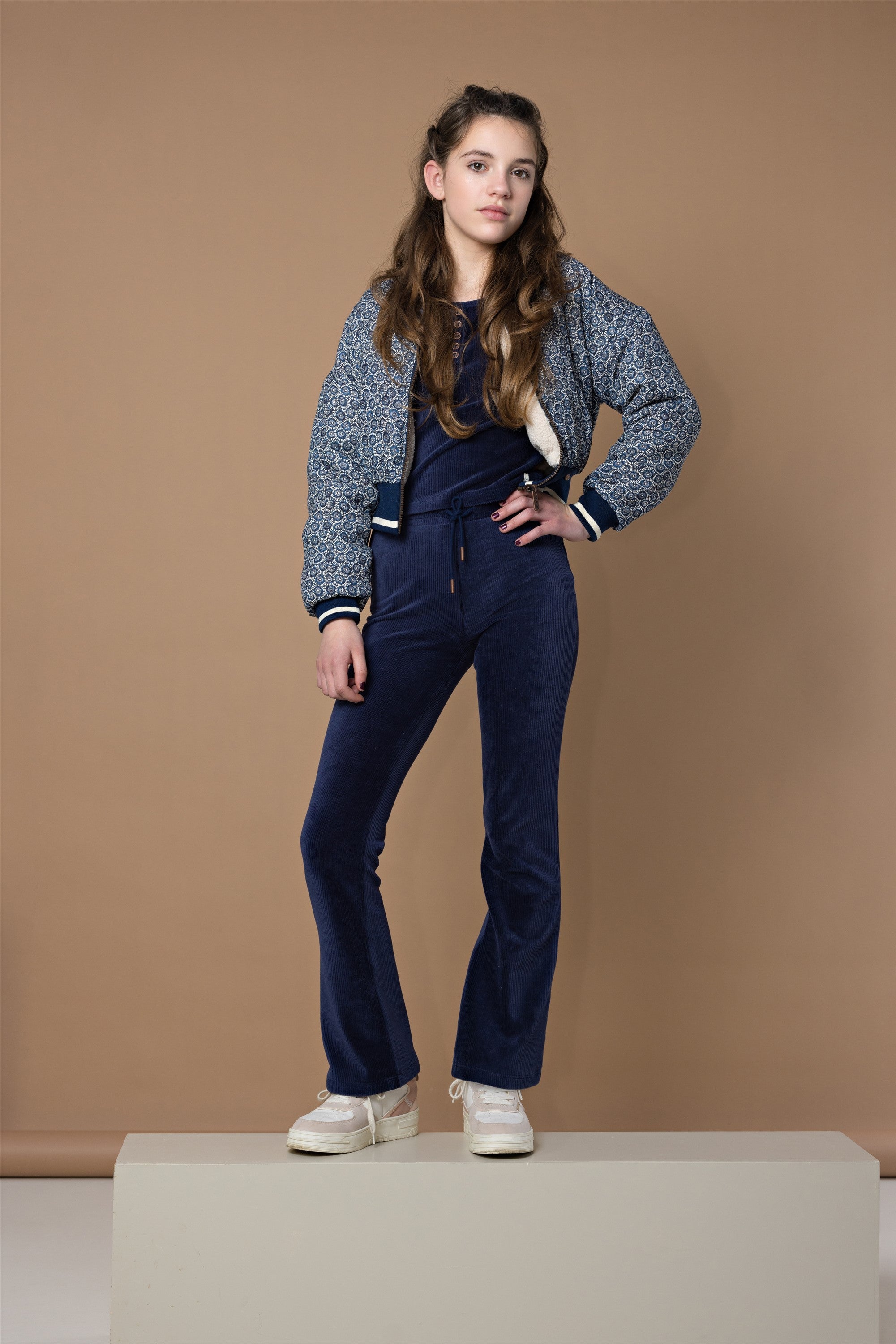 Billie Jean Reversible Jacket Blue