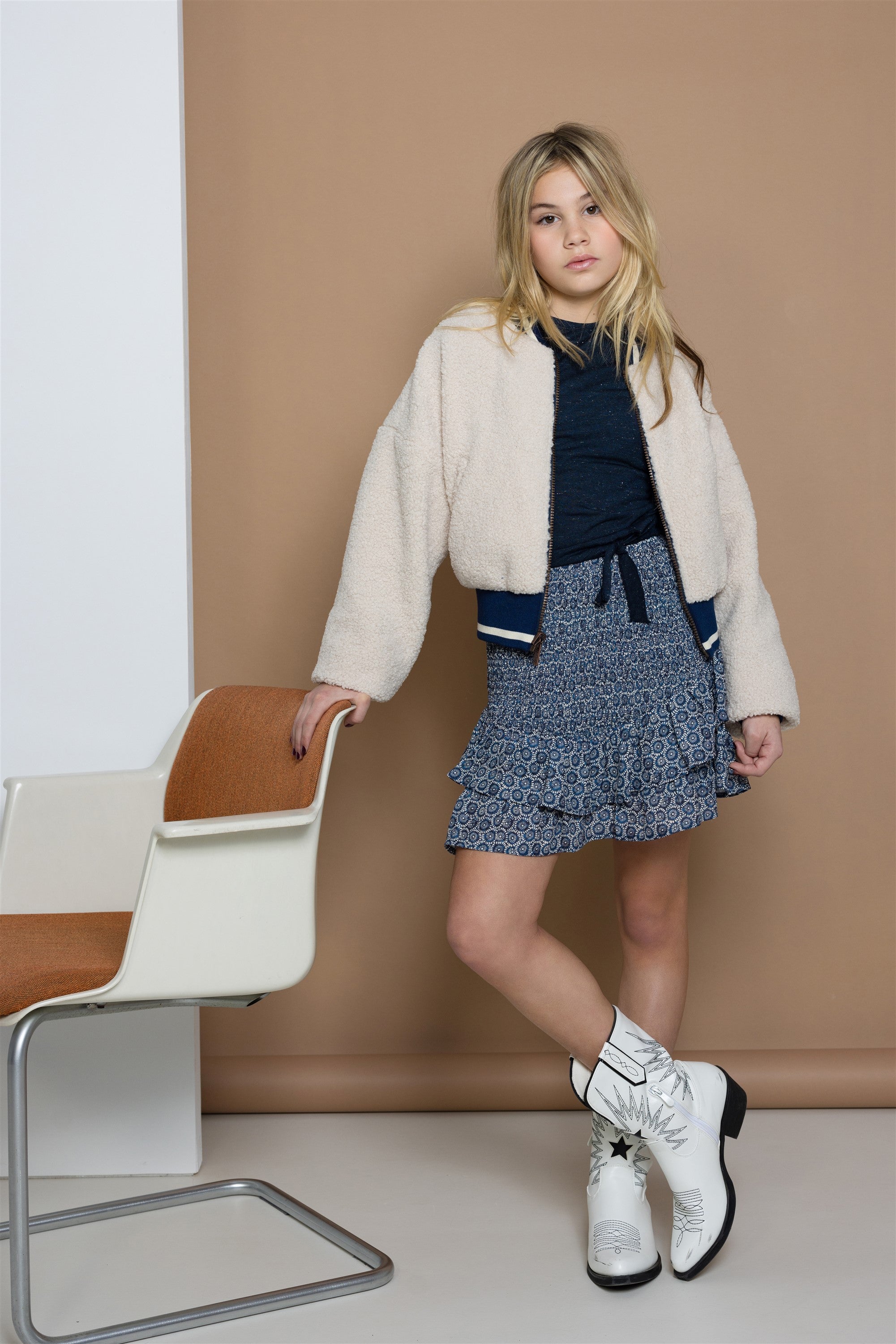 Billie Jean Reversible Jacket Blue