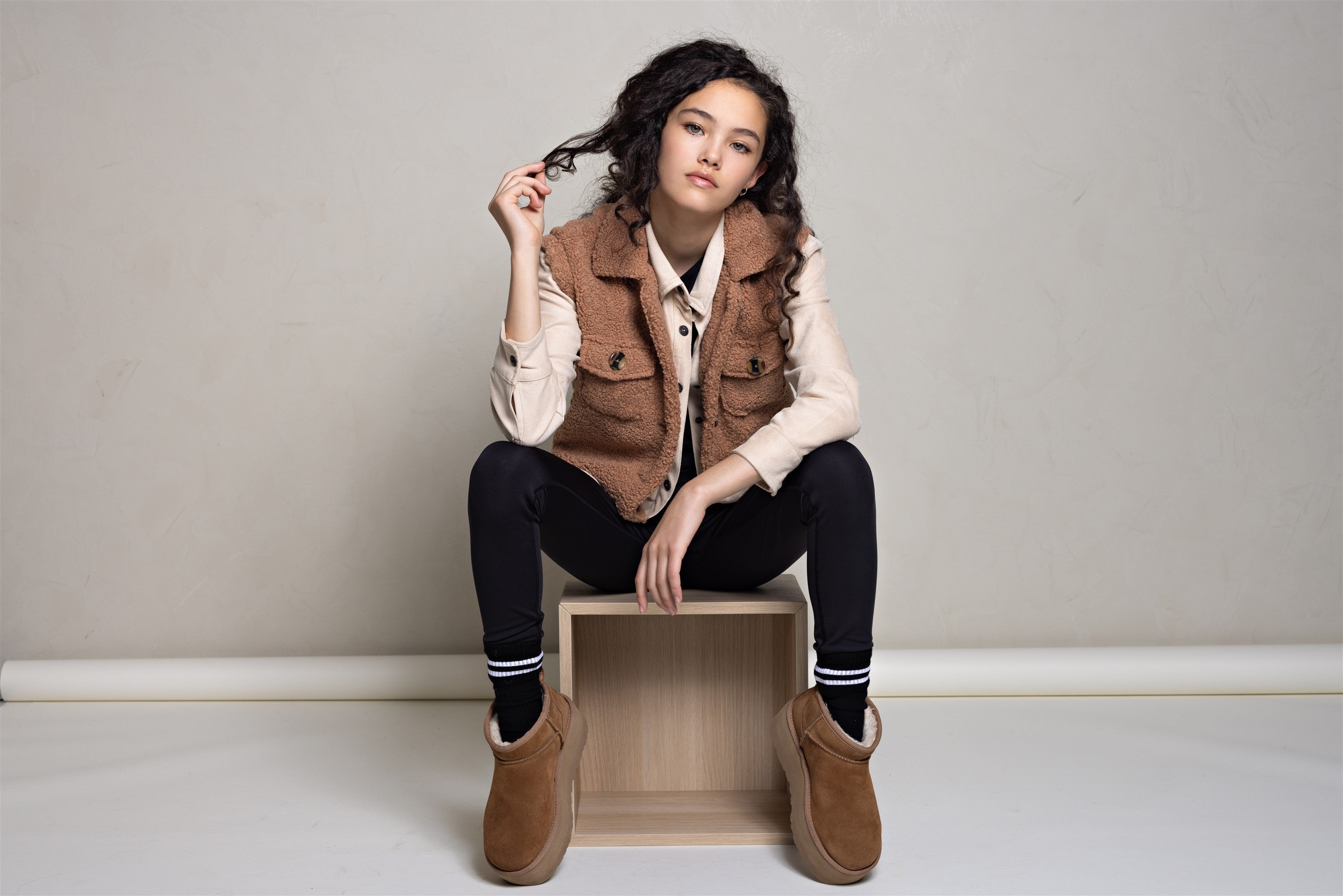 Beddy Teddy Gilet Sand