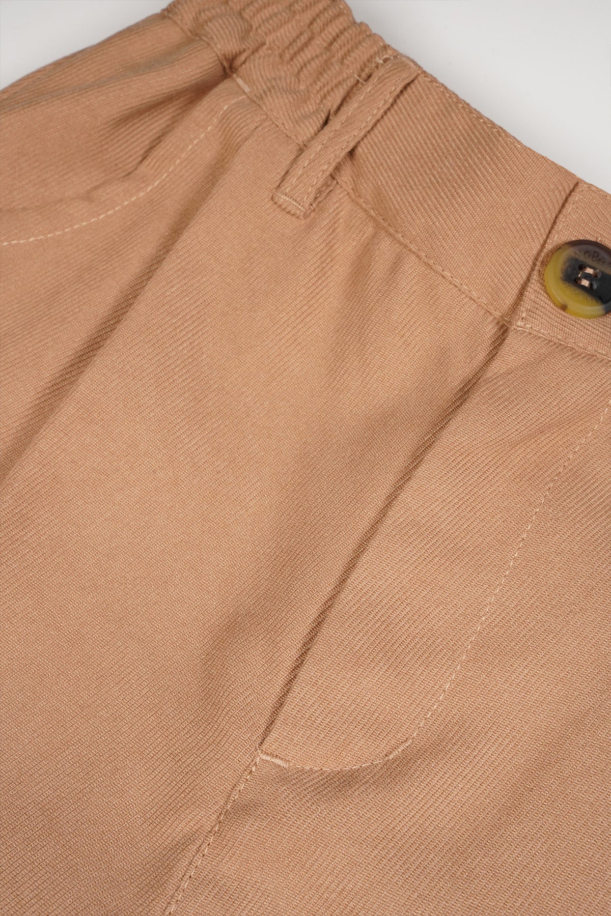 Sayla Twill Palazzo Pants Sand