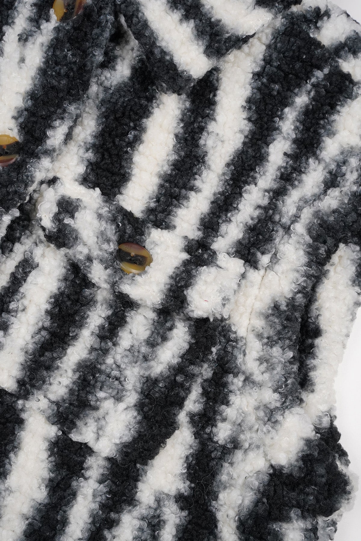 Beddy Printed Teddy Gilet Black