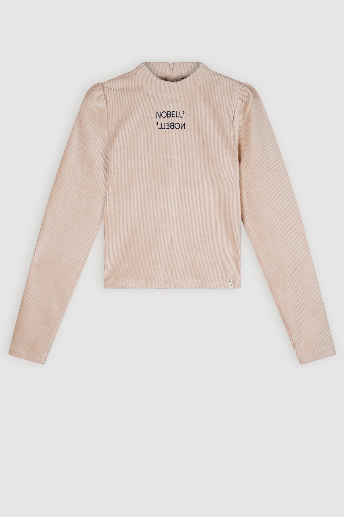Kew Crop Rib Top Ivory