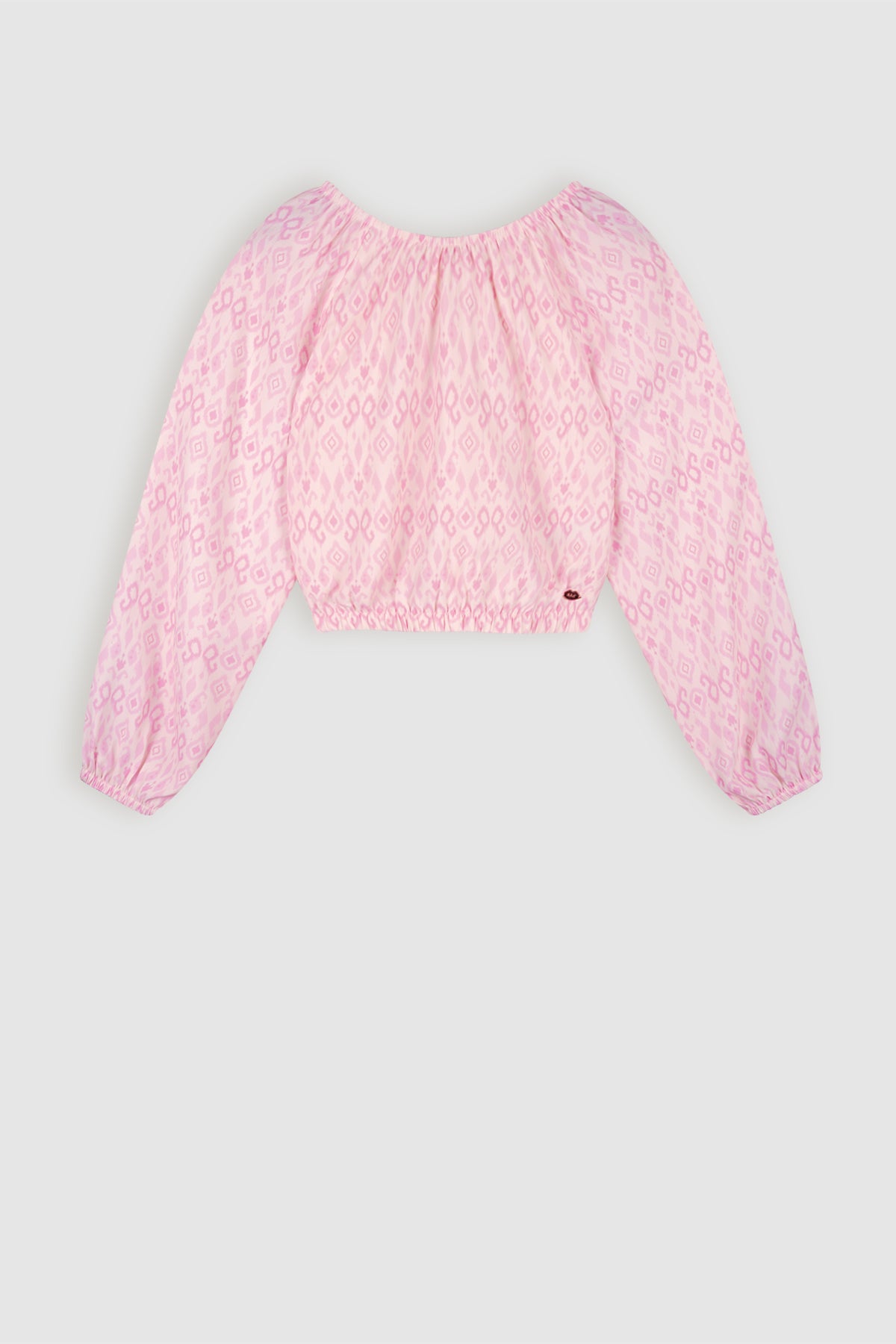 Timara Cropped Blouse Roze
