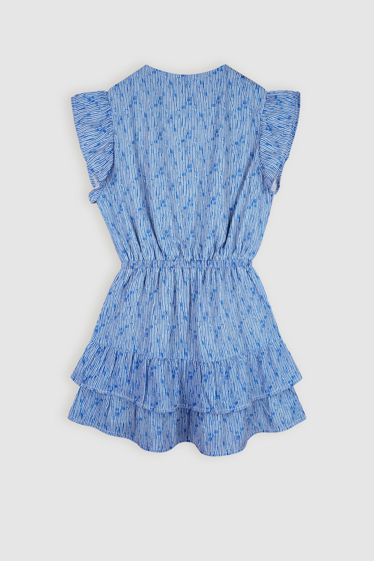 Mayal AOP Jurk Blauw