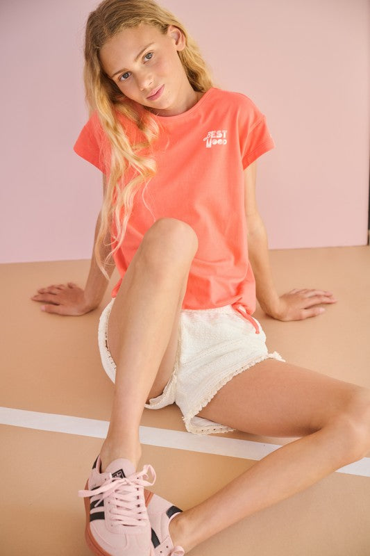 Kase T-shirt Koraal