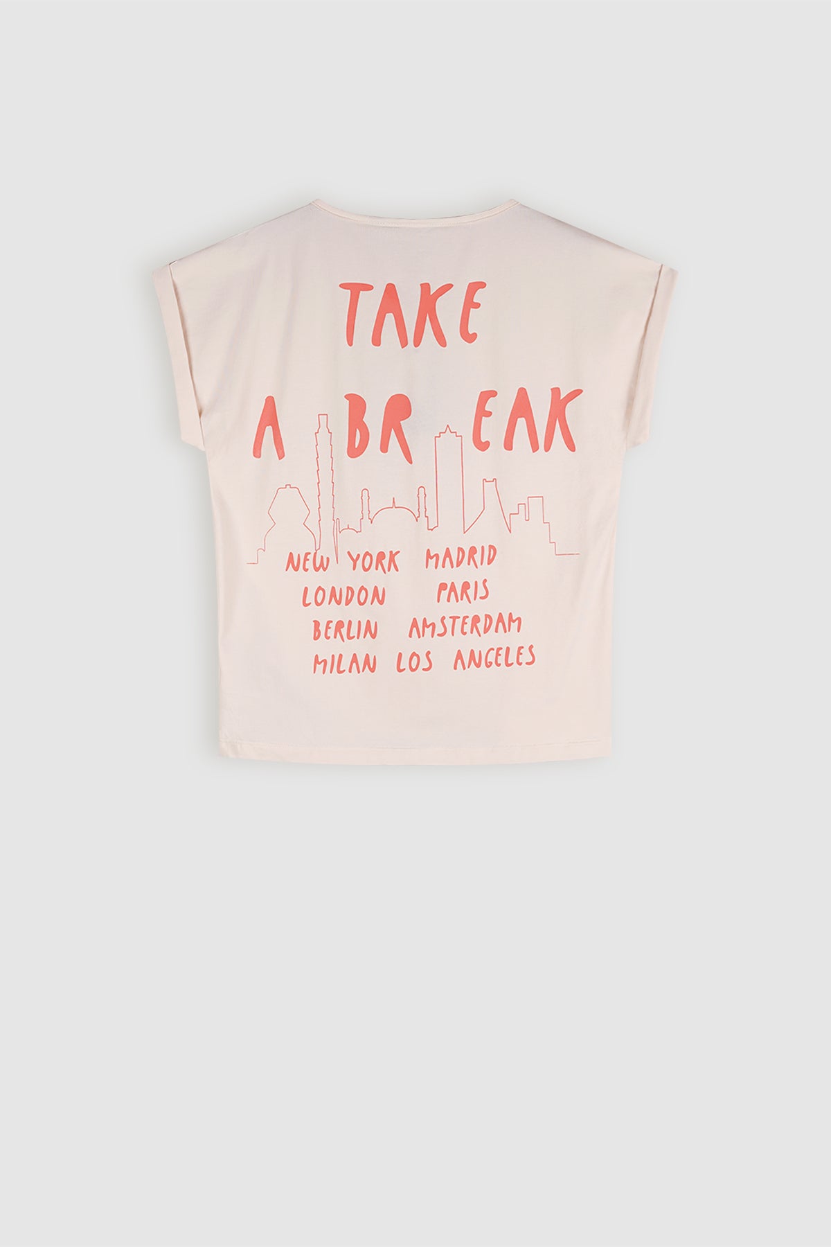 Kasis T-shirt Pear Ivoor