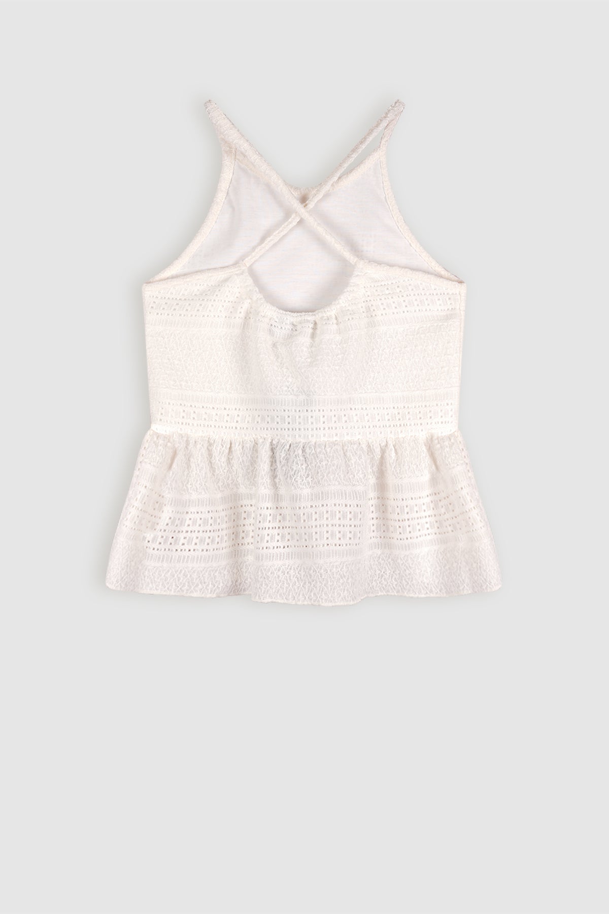 Kean Halter Top Ivoor
