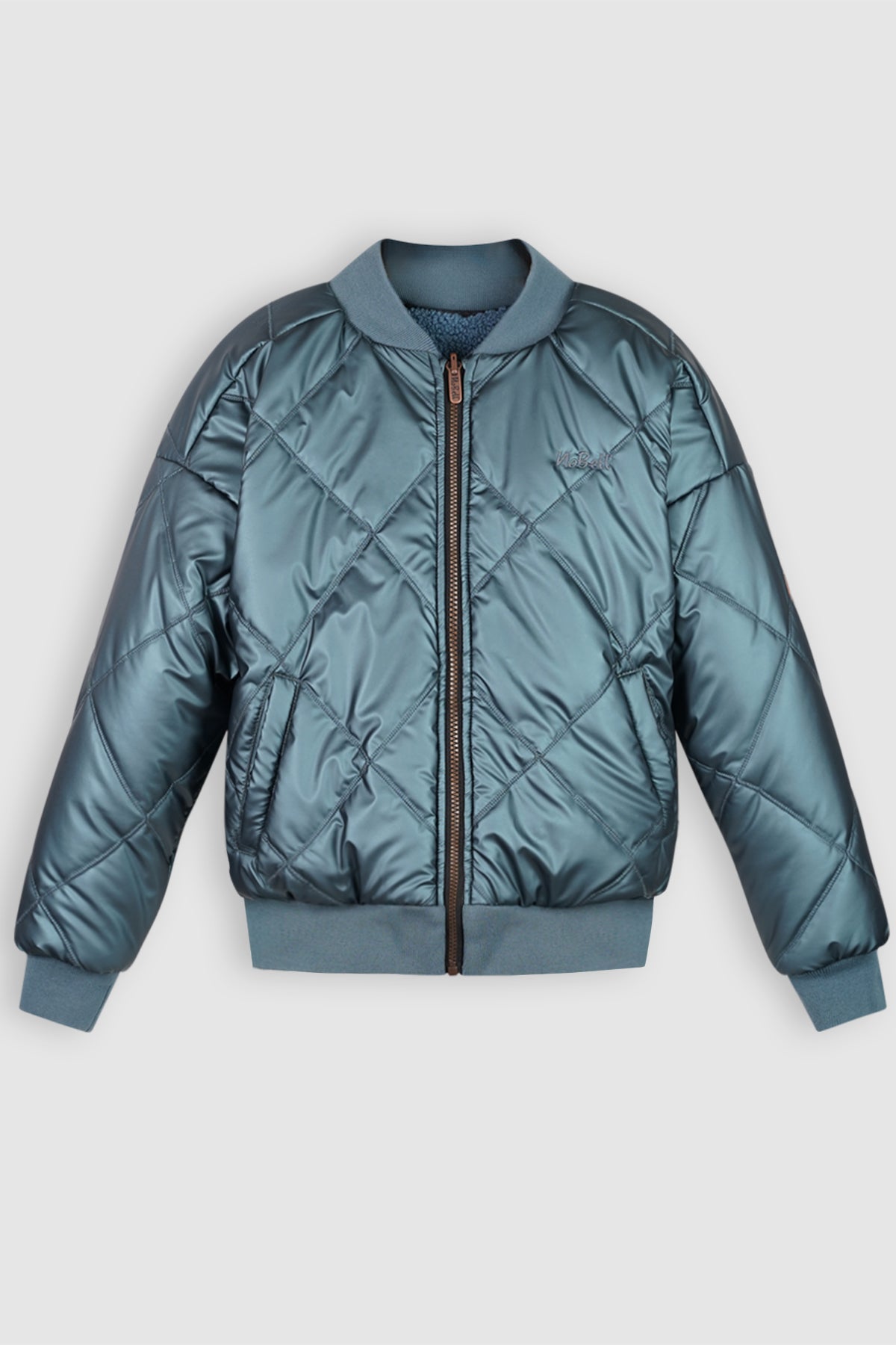 Bomber Reversible Winterjas Blauw
