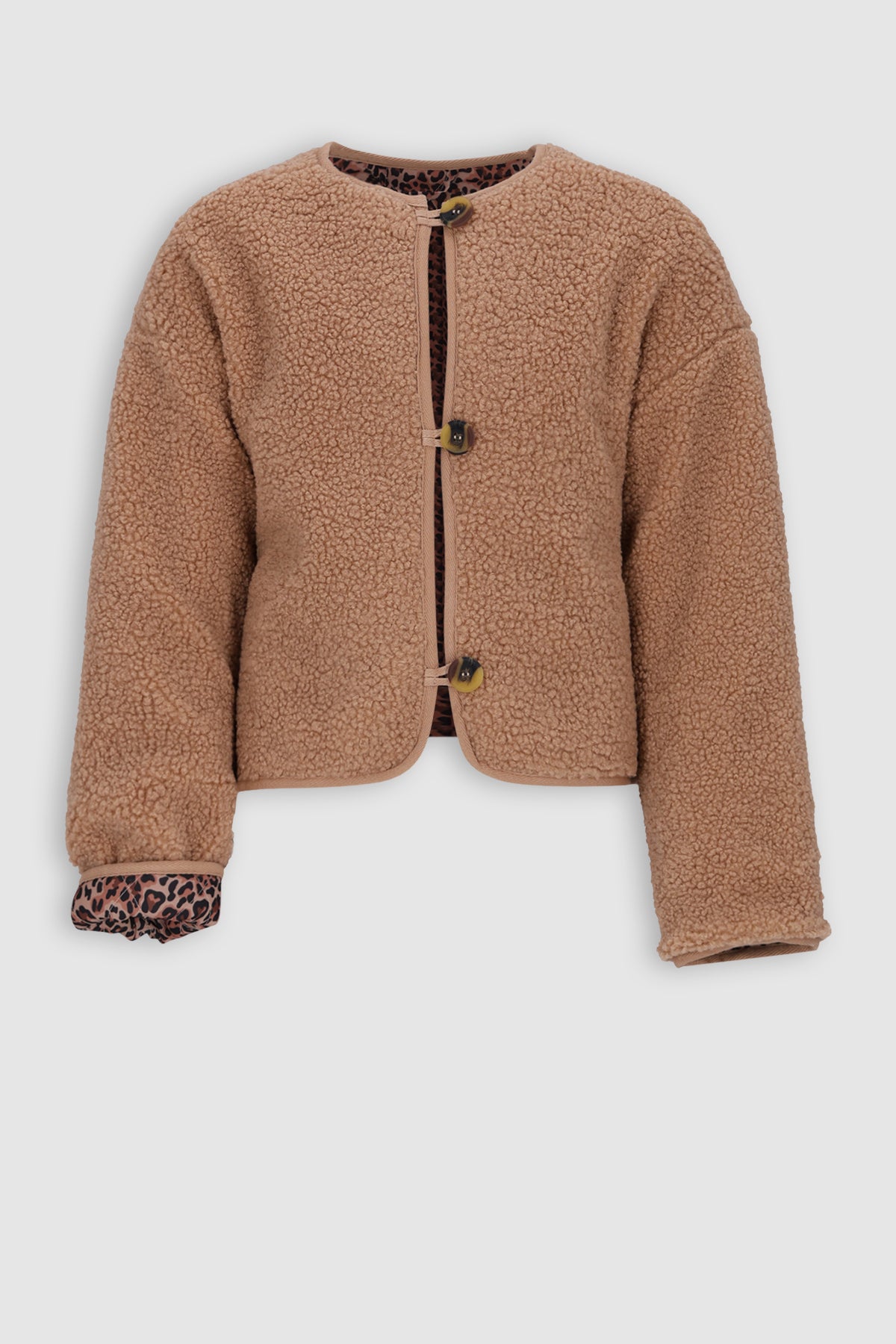 Dimo Reversible Jas Leopard Print
