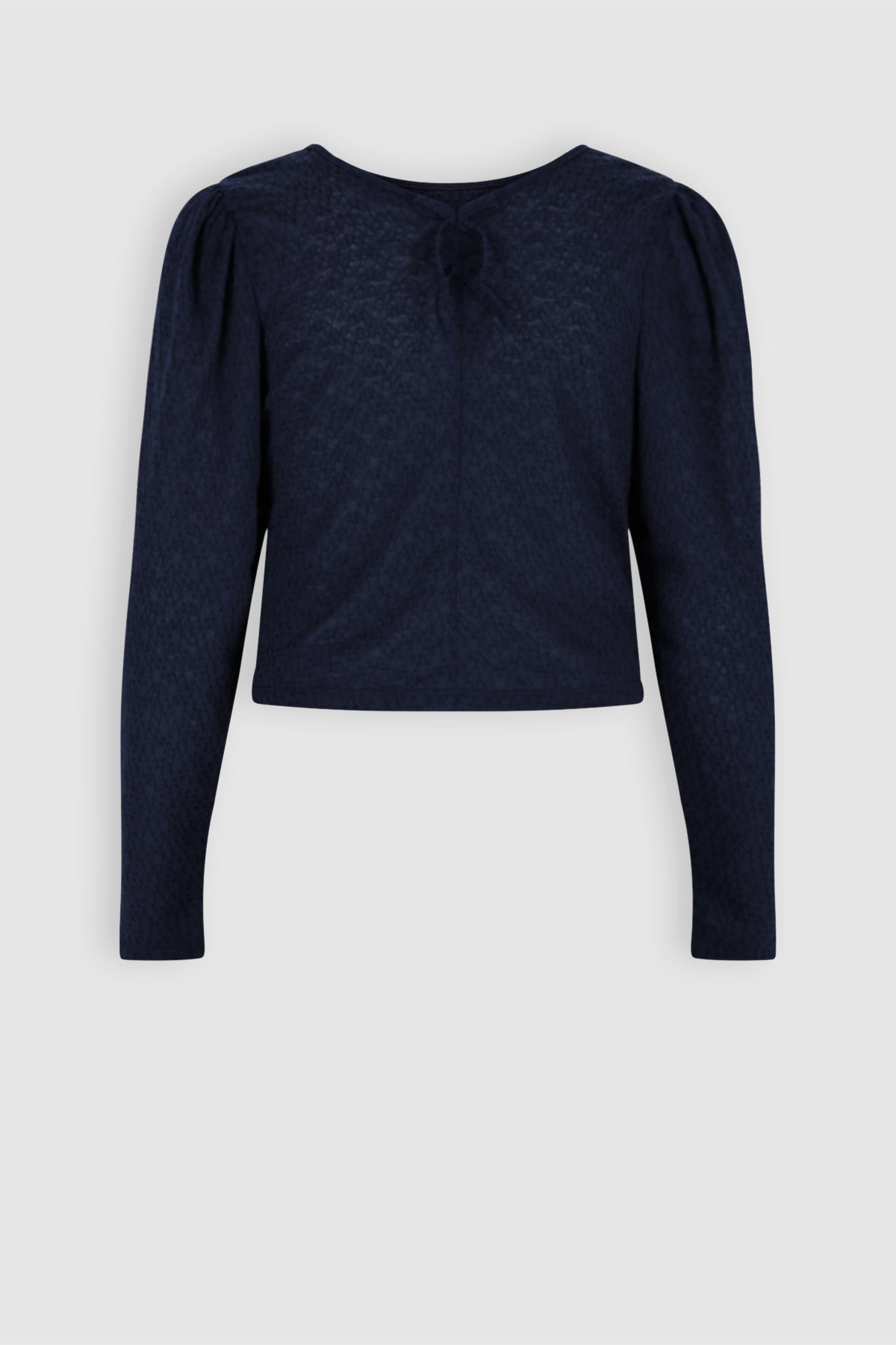 Kysa Crop Top Donkerblauw