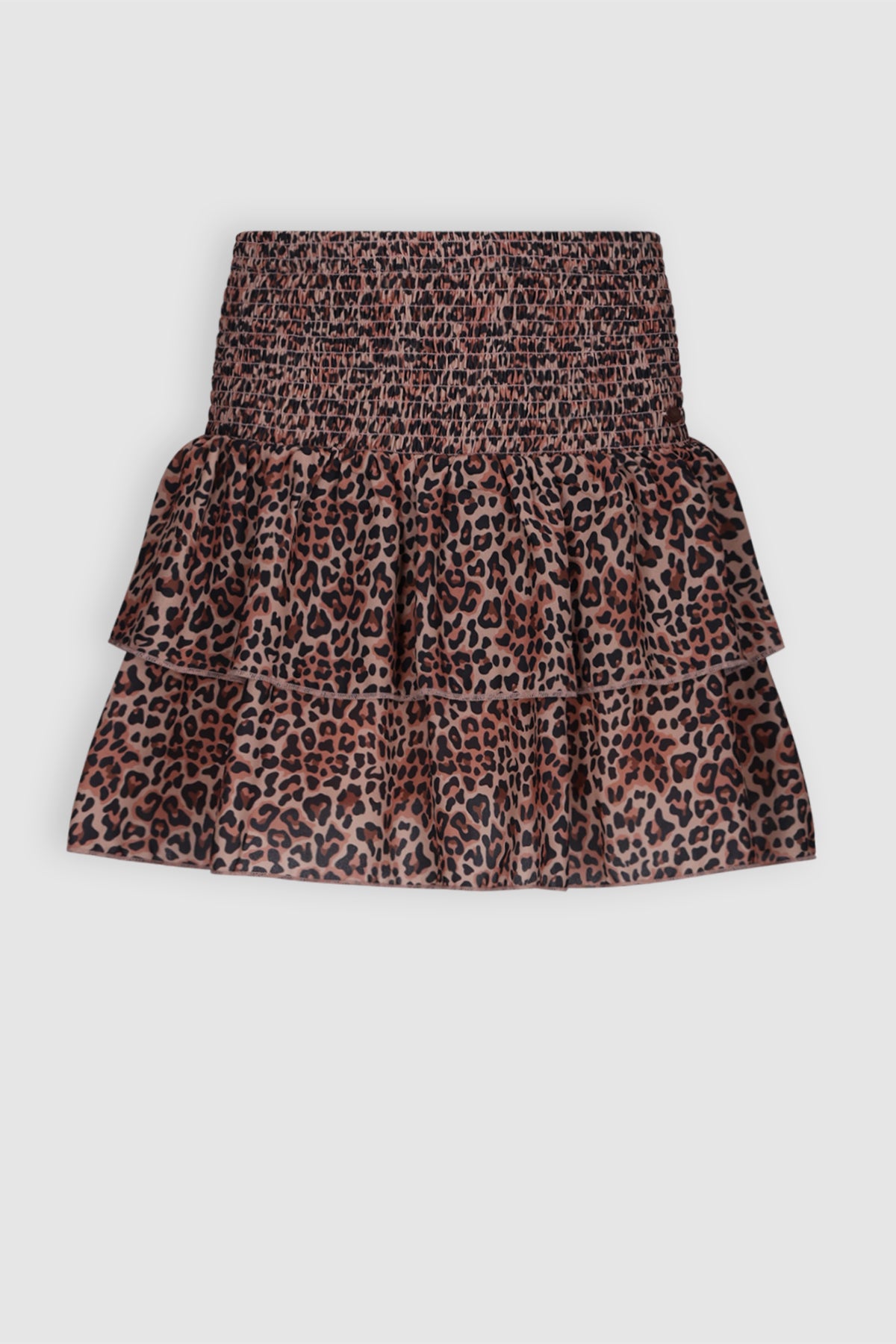 Nika Gesmokte Rok Bruin