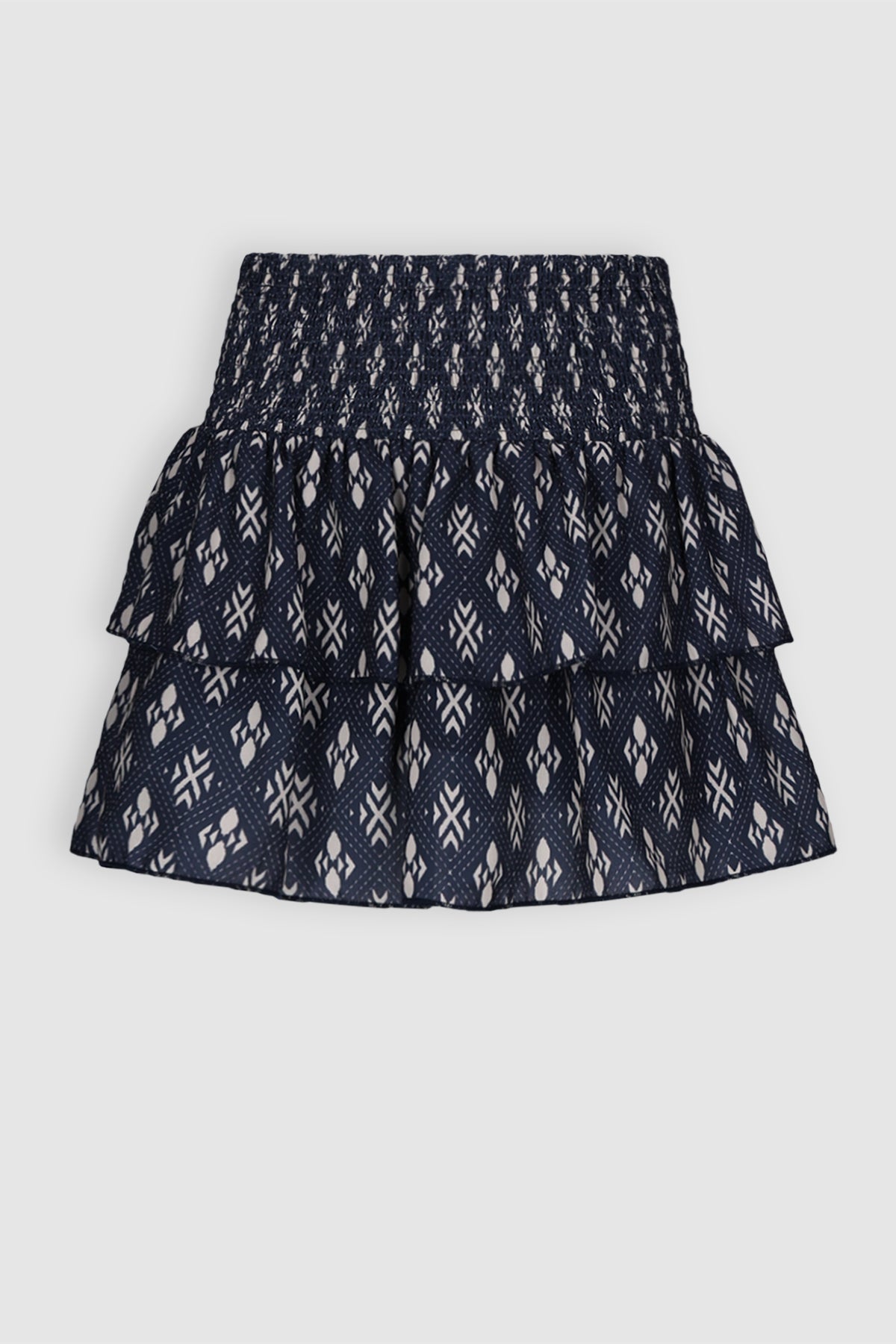 Nika Tailleband Rok Donkerblauw