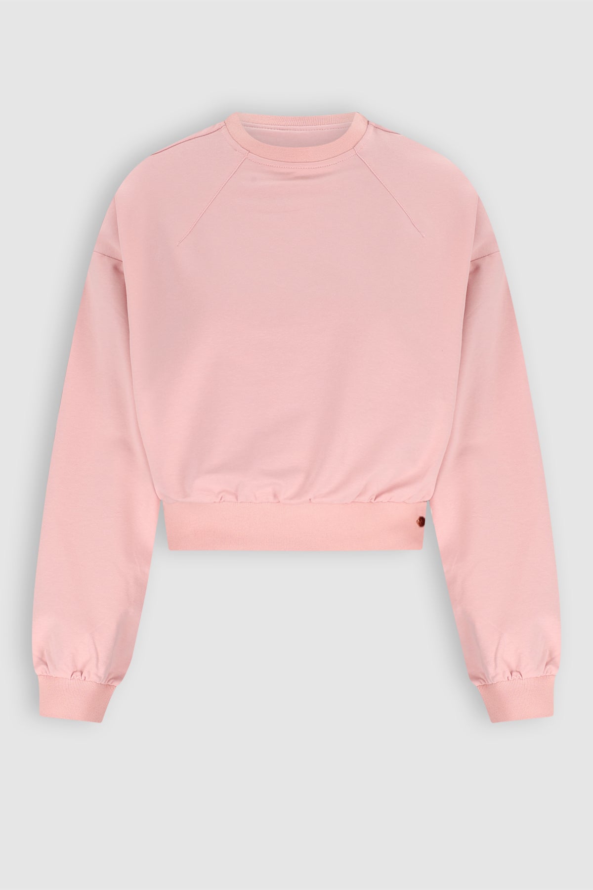 Kobell Cropped Sweater Roze