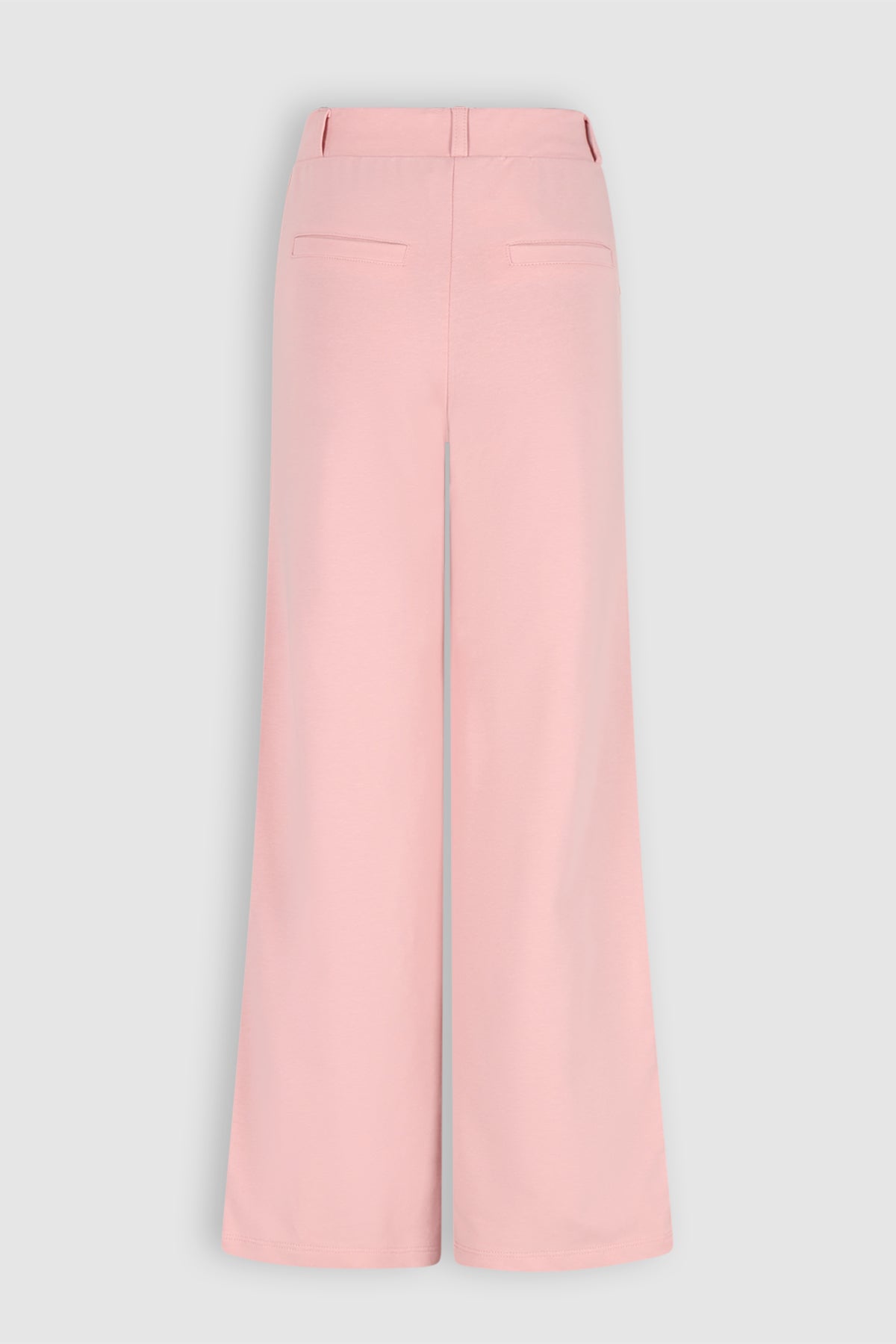 Salet Sweat Wijde Pijp Broek Roze