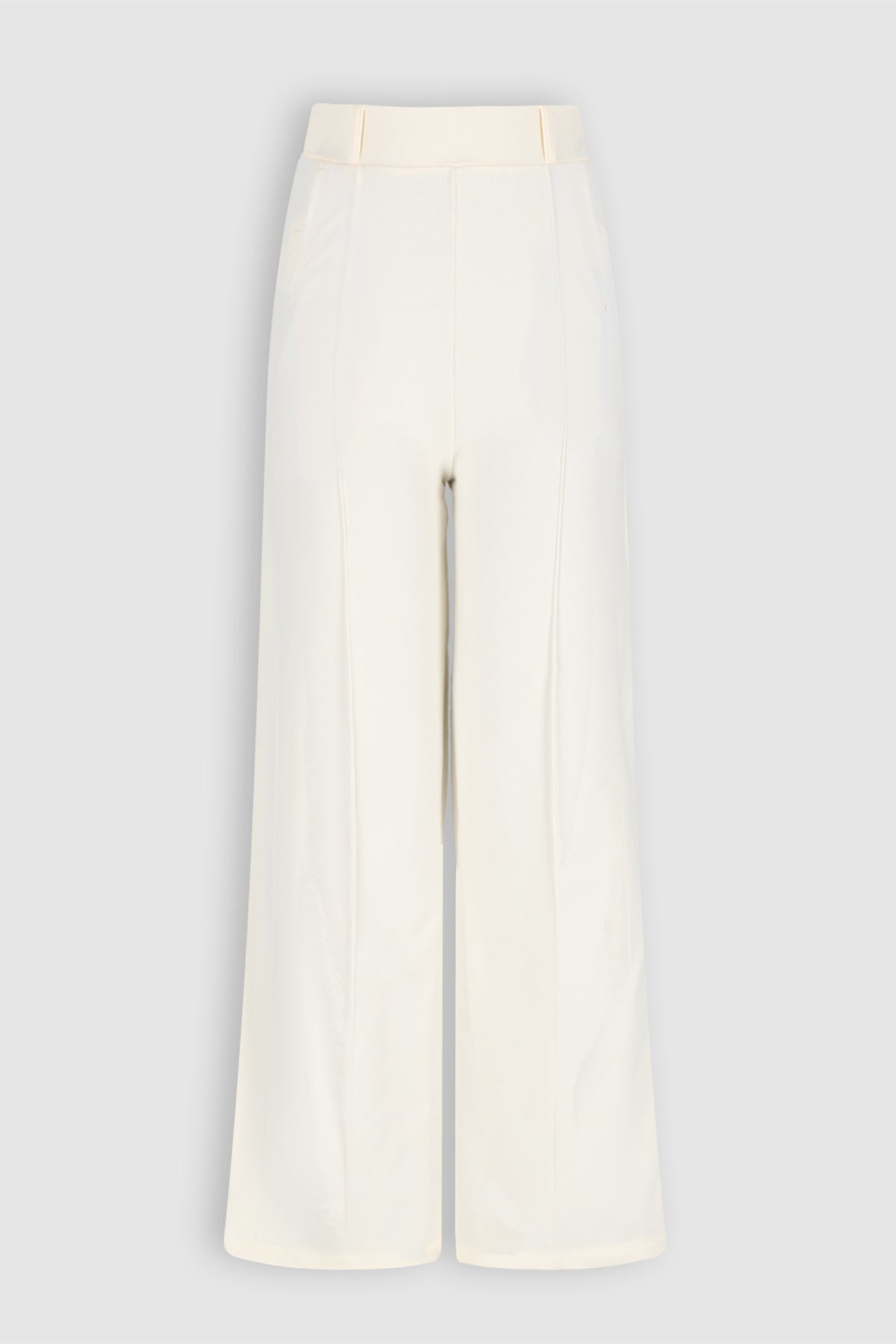 Salet Sweat Wijde Pijp Broek Zand