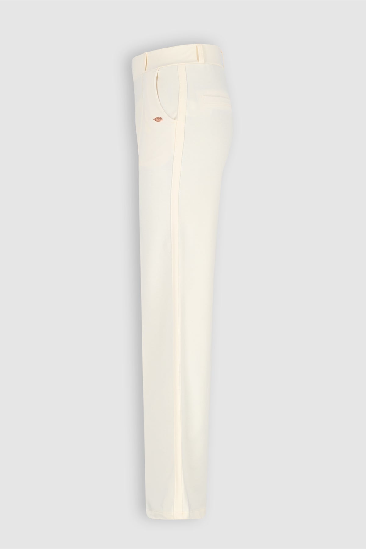 Salet Sweat Wijde Pijp Broek Zand