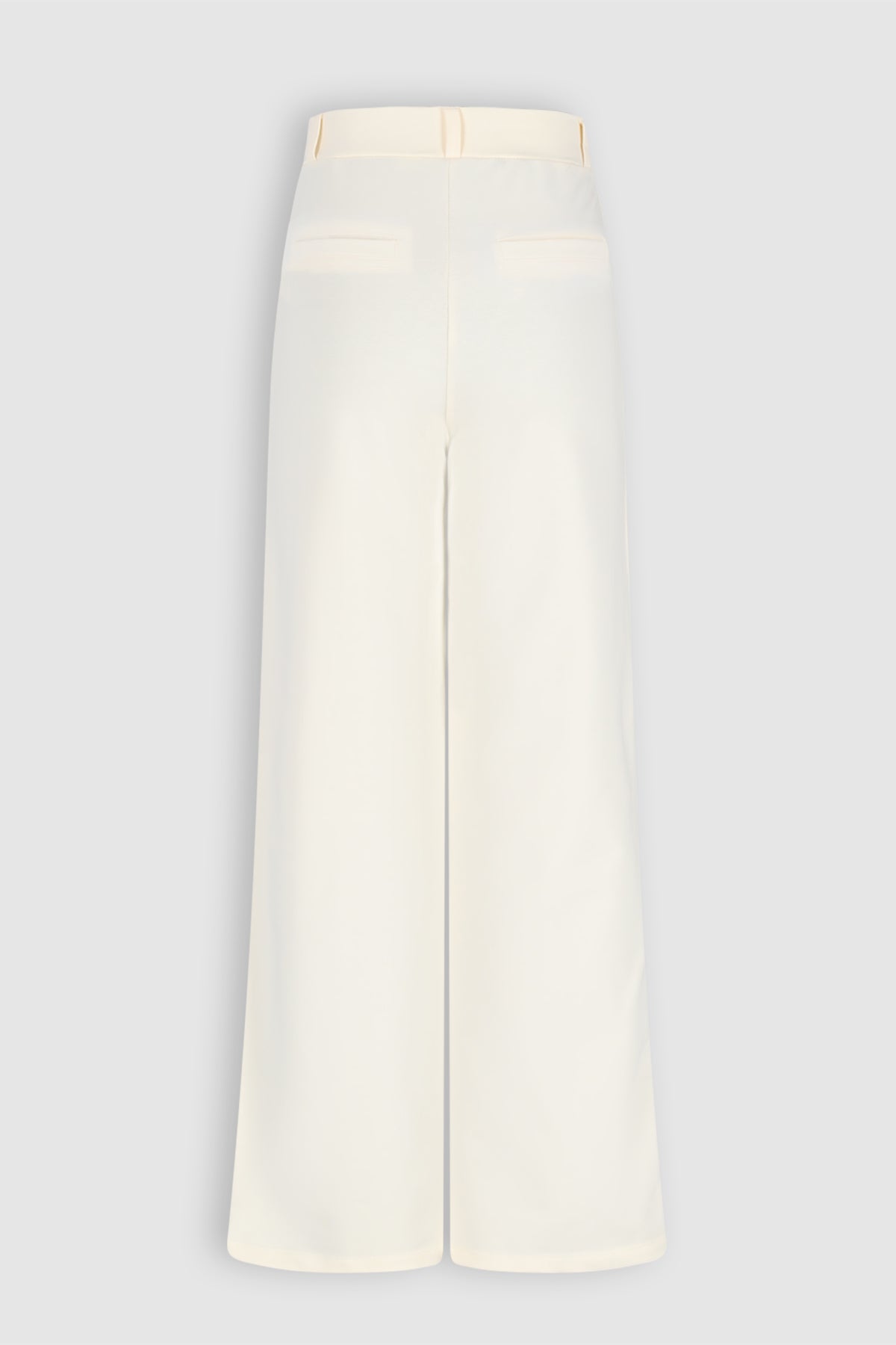 Salet Sweat Wijde Pijp Broek Zand